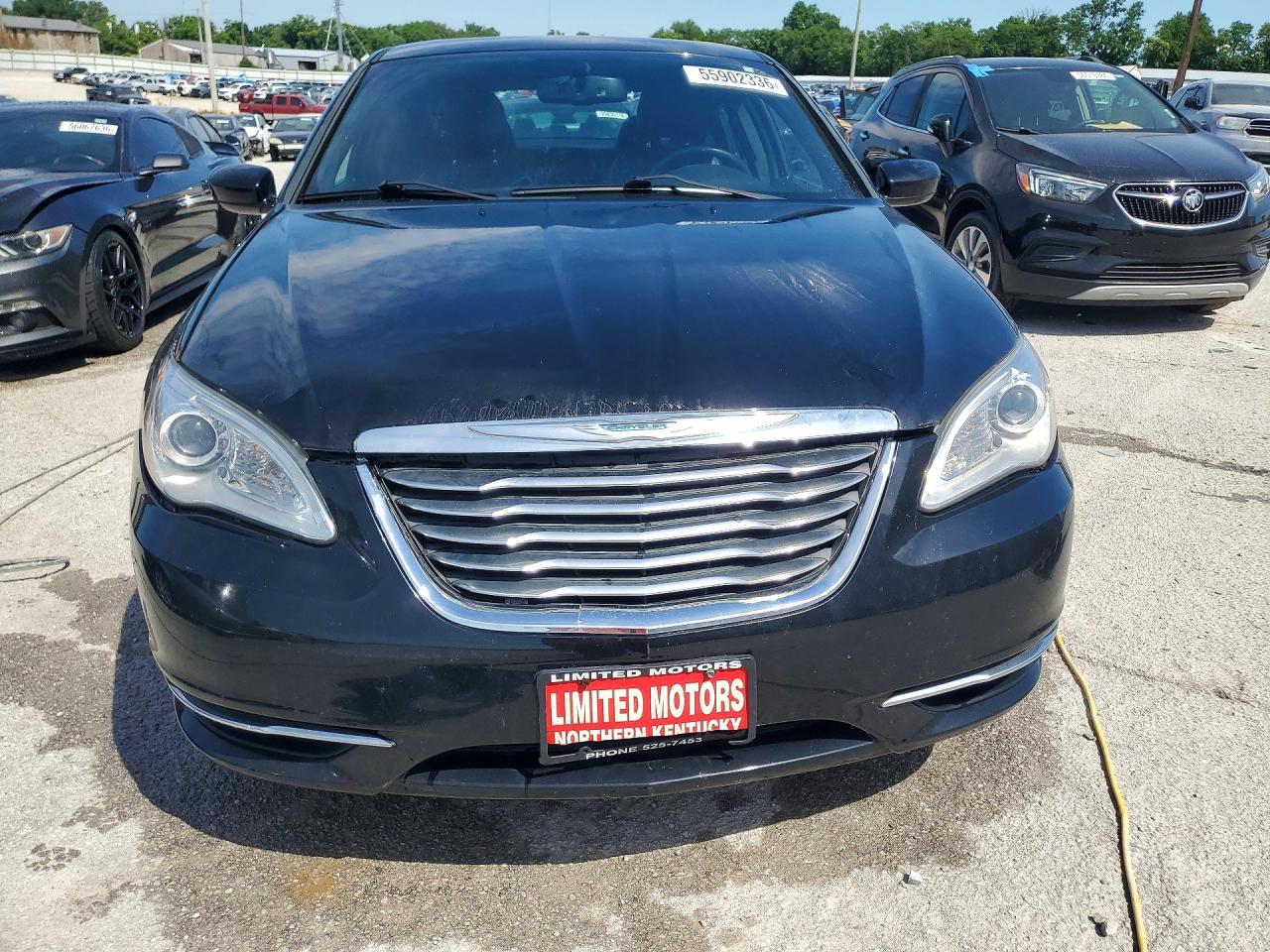 2013 Chrysler 200 Touring Black vin: 1C3CCBBB5DN547177