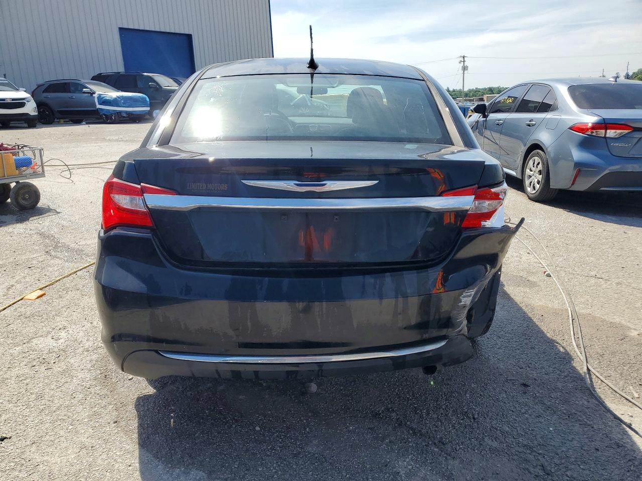 2013 Chrysler 200 Touring Black vin: 1C3CCBBB5DN547177