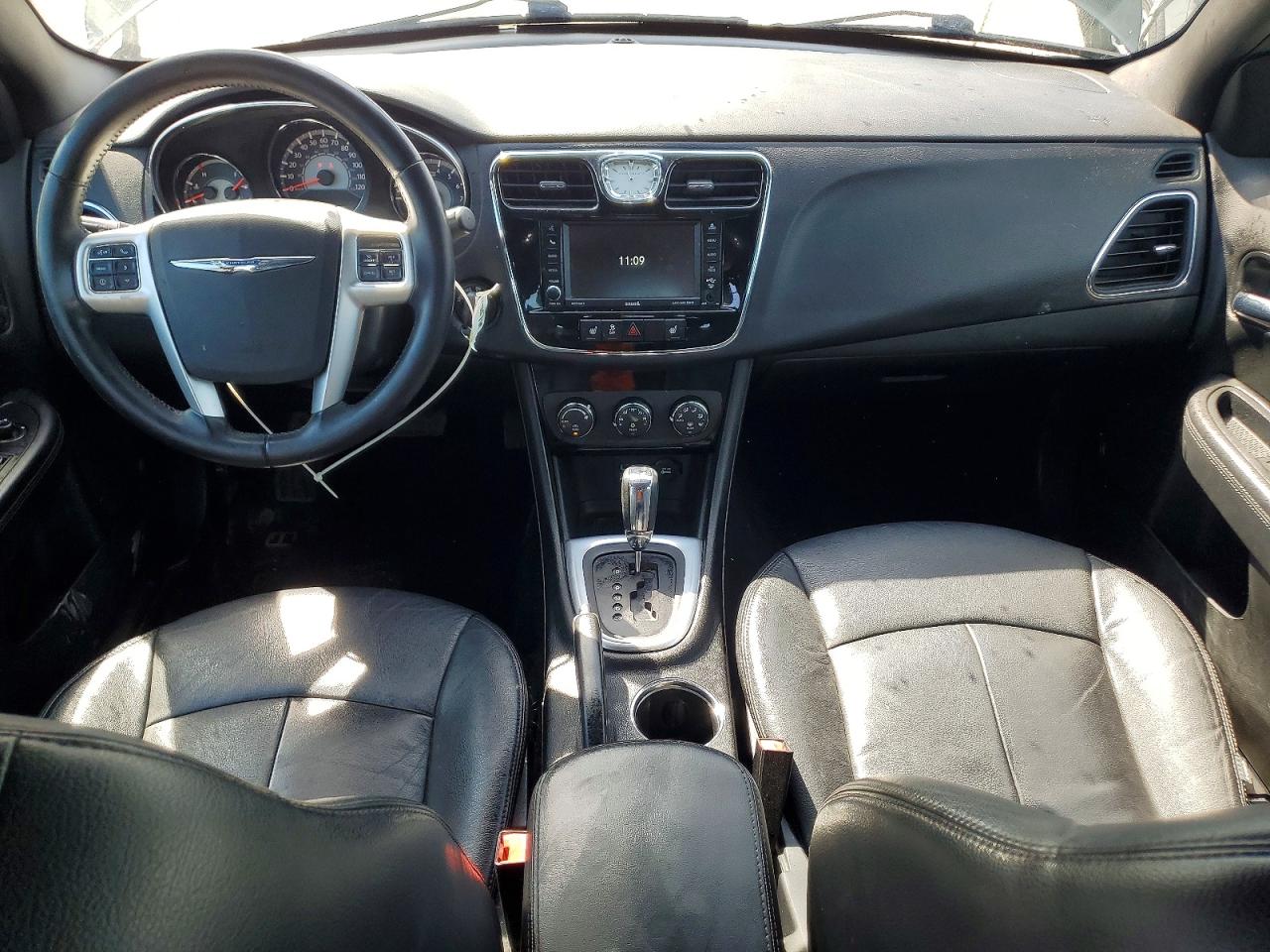 2013 Chrysler 200 Touring Black vin: 1C3CCBBB5DN547177