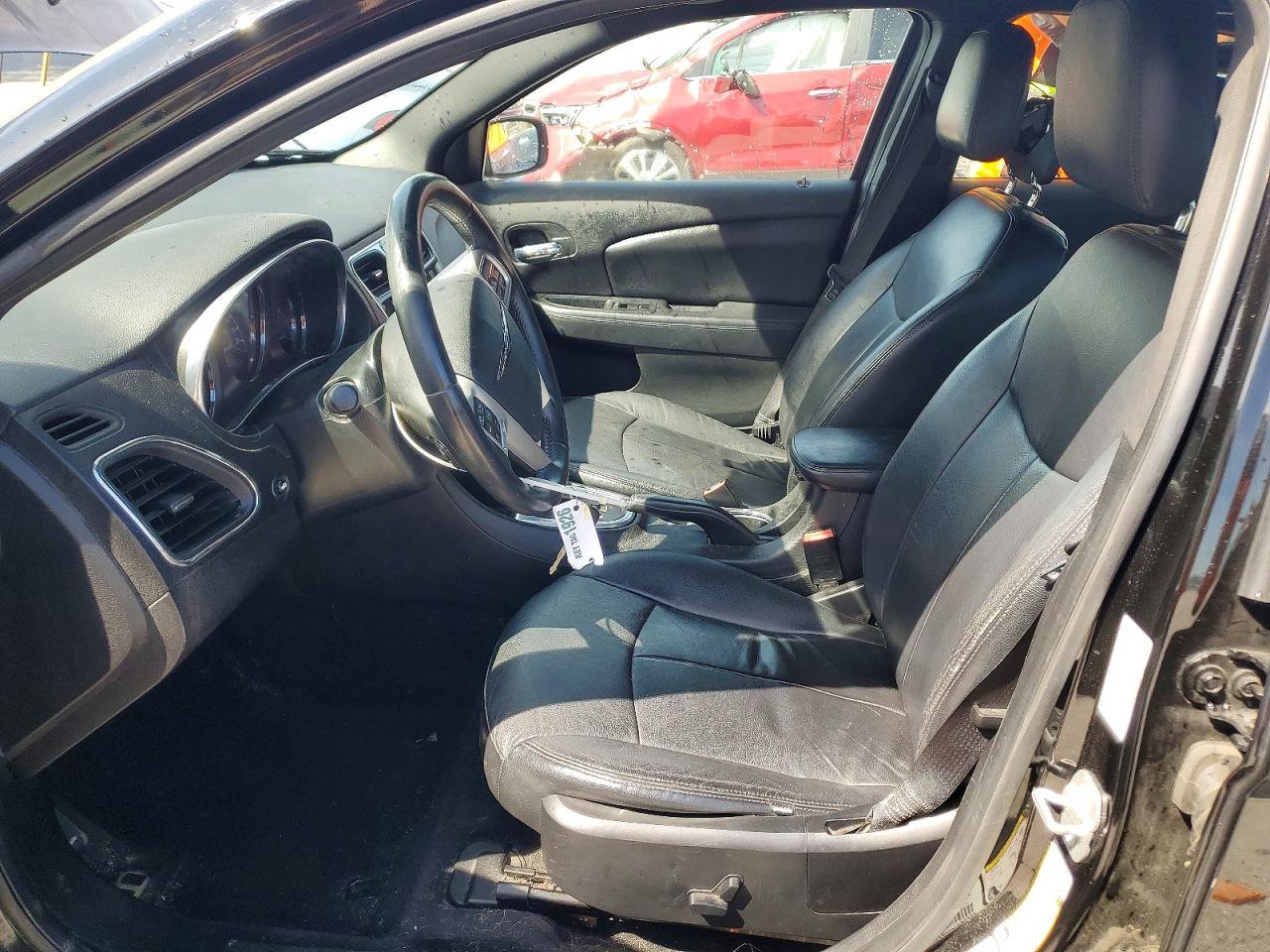 2013 Chrysler 200 Touring Black vin: 1C3CCBBB5DN547177