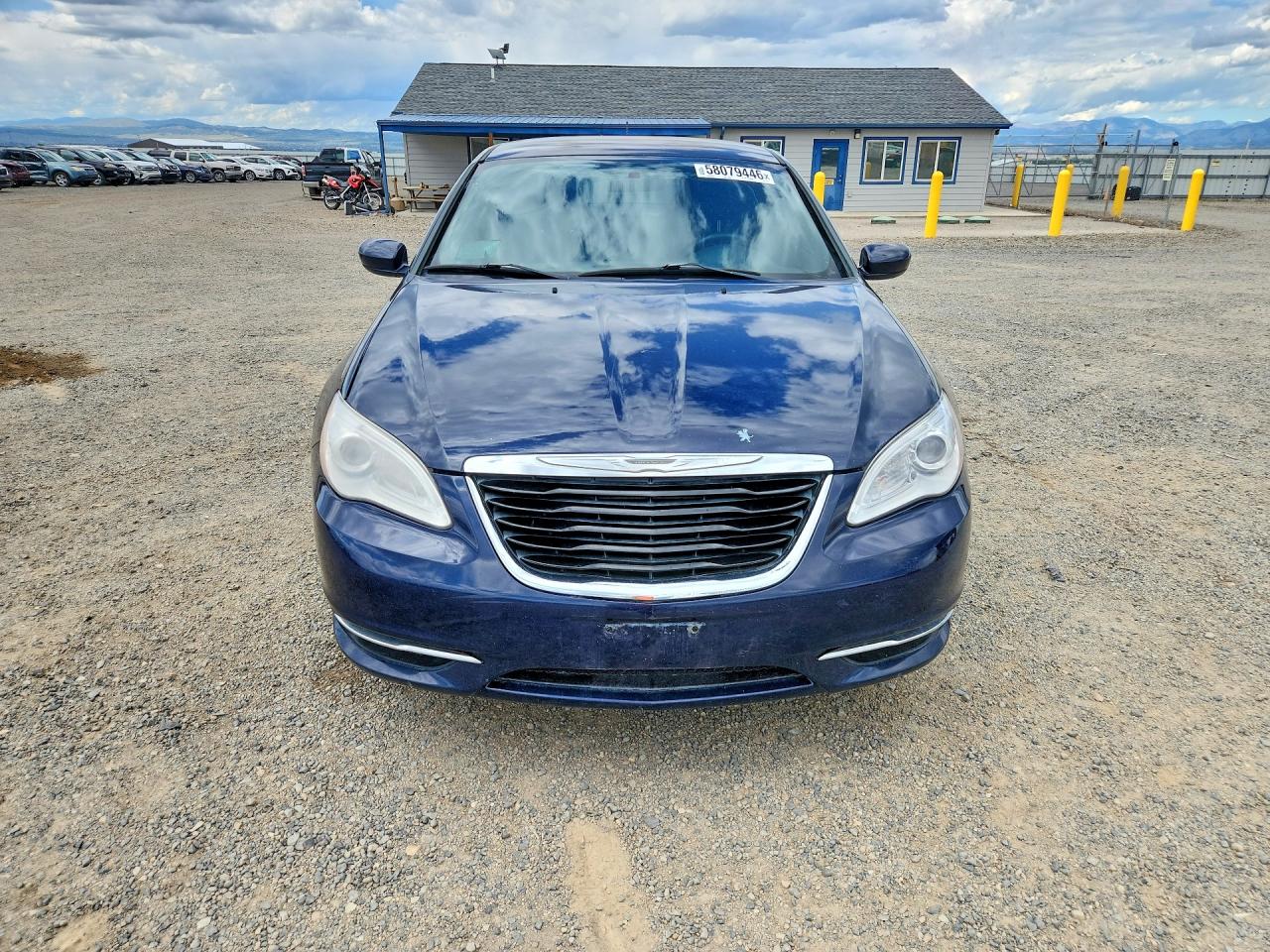 2013 Chrysler 200 Touring Blue vin: 1C3CCBBB5DN612657
