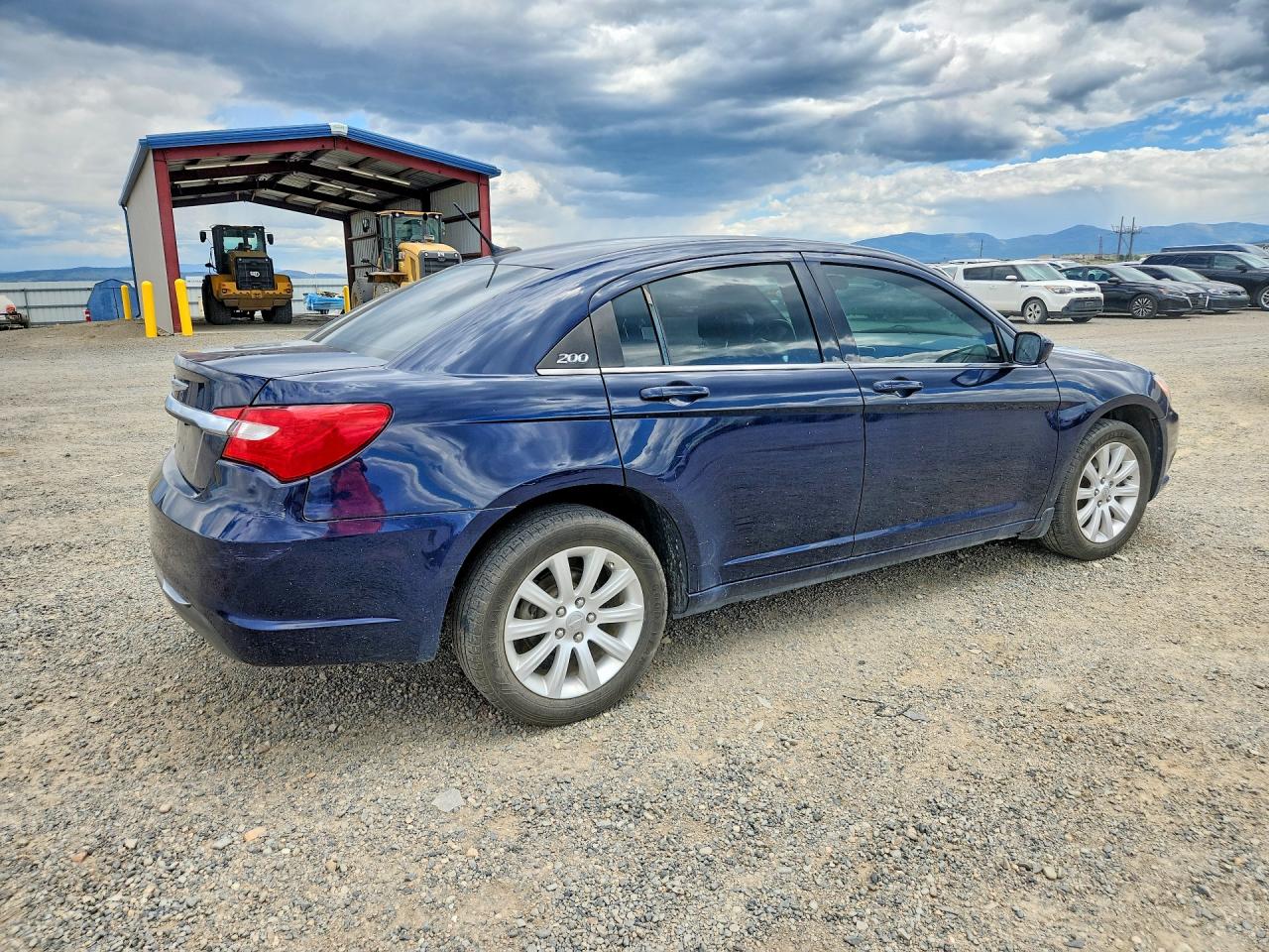 2013 Chrysler 200 Touring Blue vin: 1C3CCBBB5DN612657