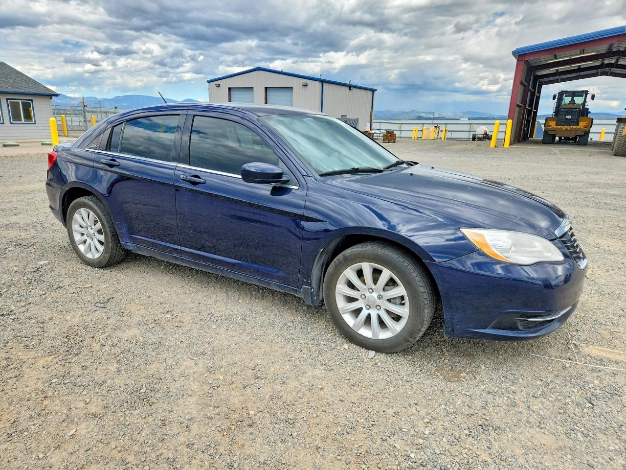 2013 Chrysler 200 Touring Blue vin: 1C3CCBBB5DN612657