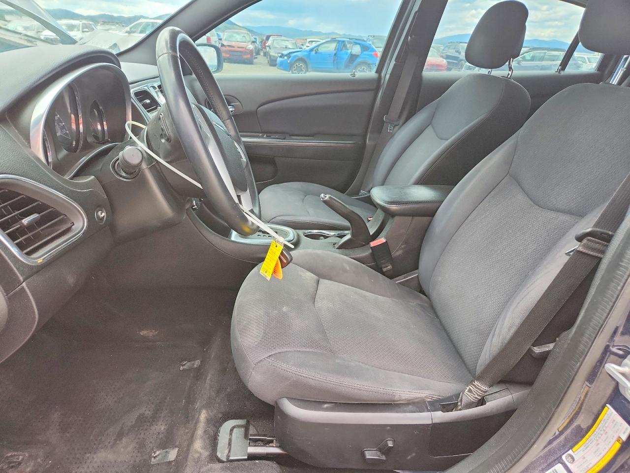 2013 Chrysler 200 Touring Blue vin: 1C3CCBBB5DN612657