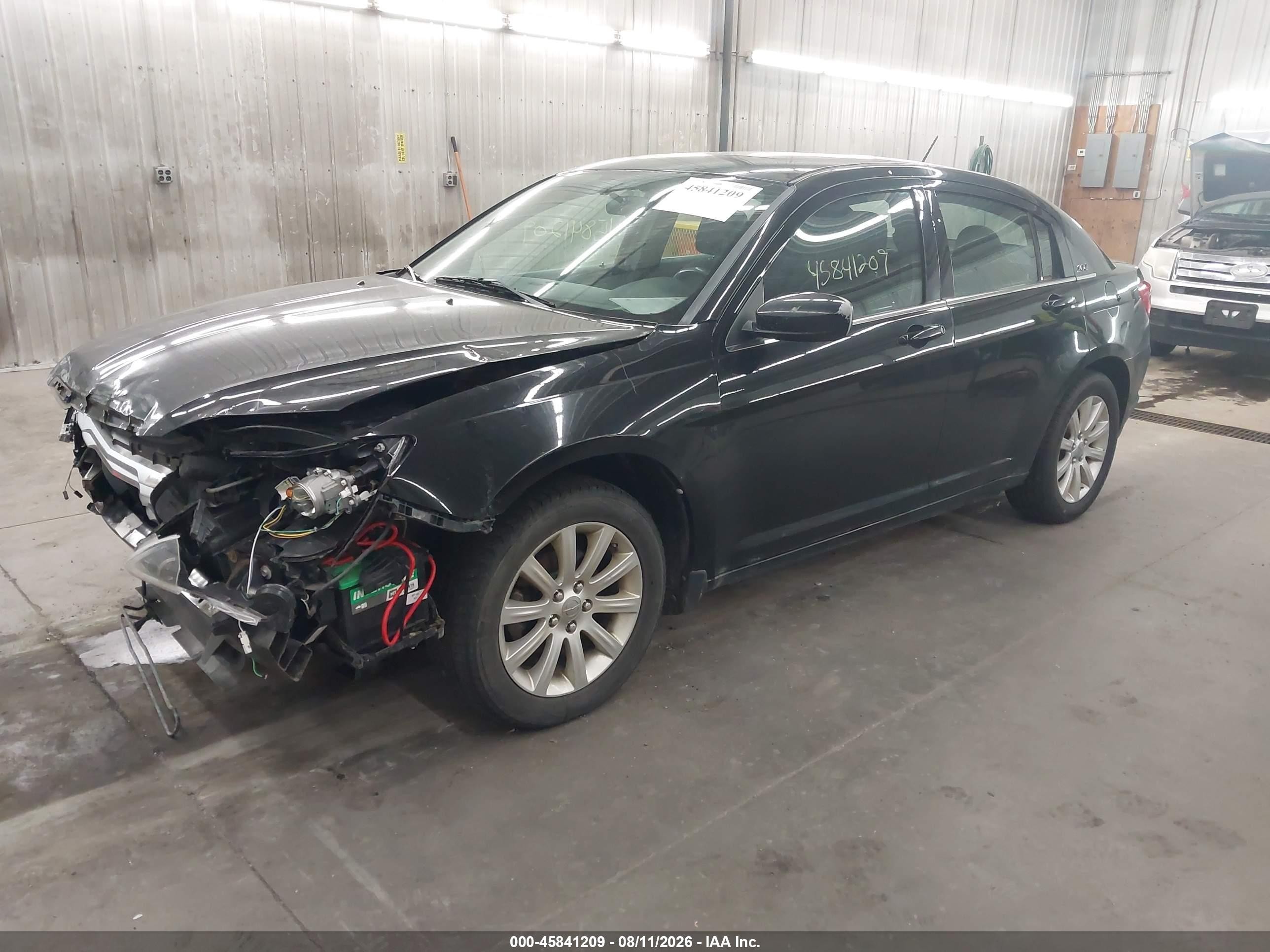 2013 Chrysler 200 Touring Black vin: 1C3CCBBB5DN745449