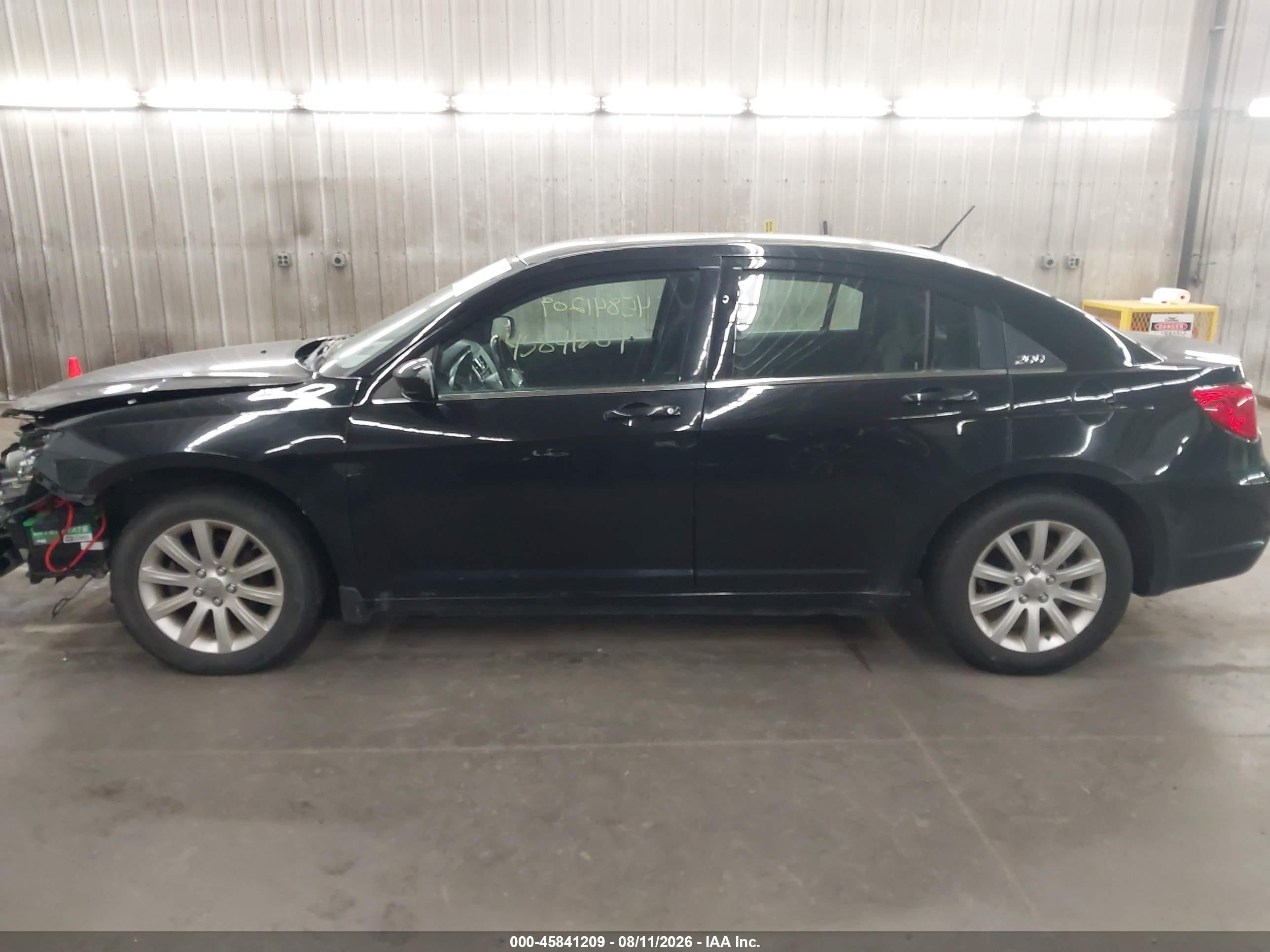 2013 Chrysler 200 Touring Black vin: 1C3CCBBB5DN745449