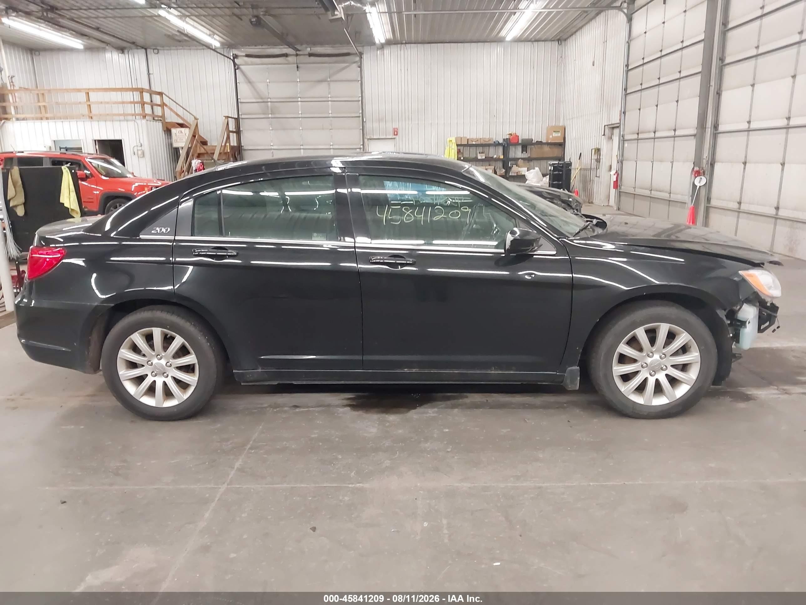 2013 Chrysler 200 Touring Black vin: 1C3CCBBB5DN745449