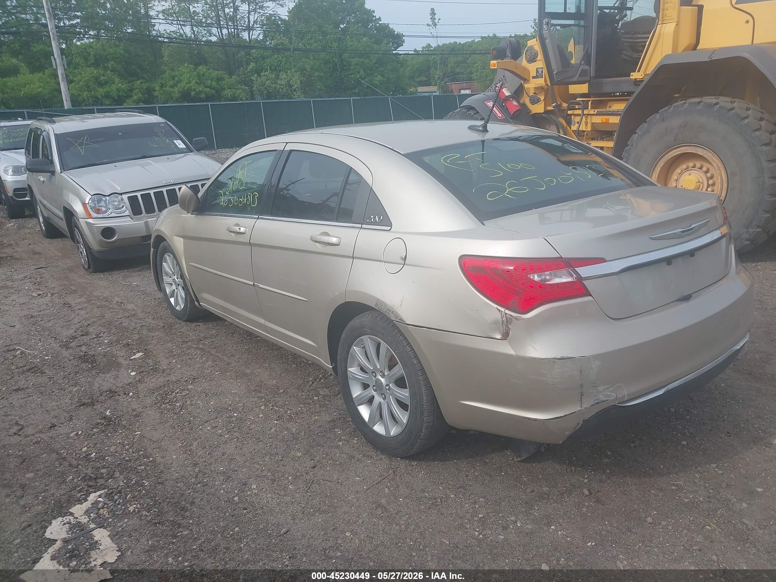 2013 Chrysler 200 Touring Gold vin: 1C3CCBBB6DN639124