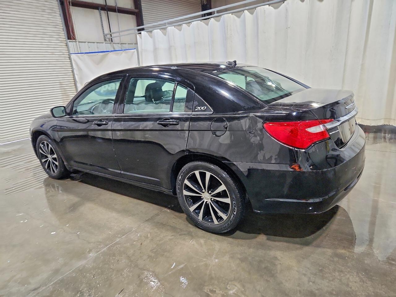 2013 Chrysler 200 Touring Black vin: 1C3CCBBB6DN651290
