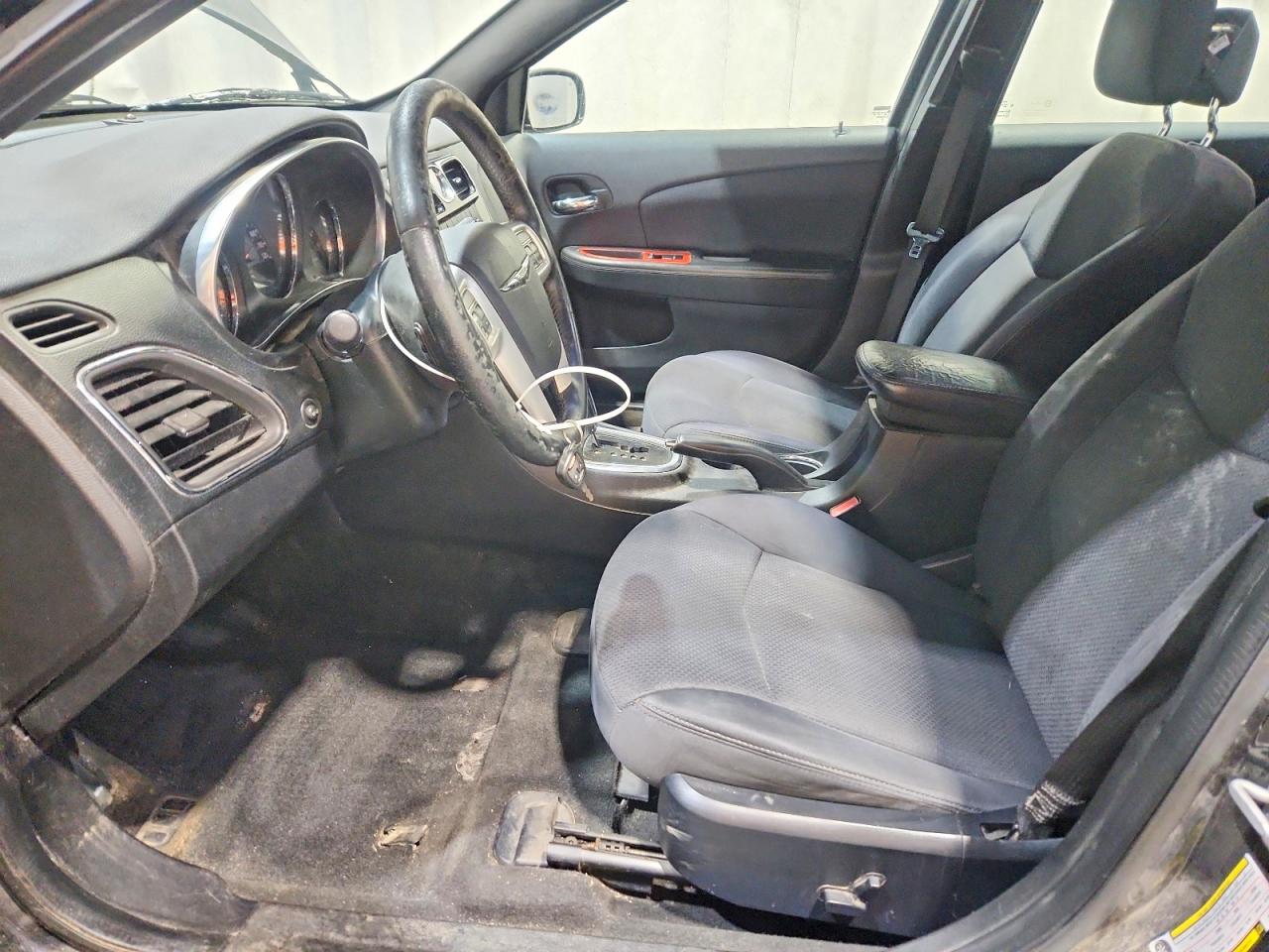 2013 Chrysler 200 Touring Black vin: 1C3CCBBB6DN651290