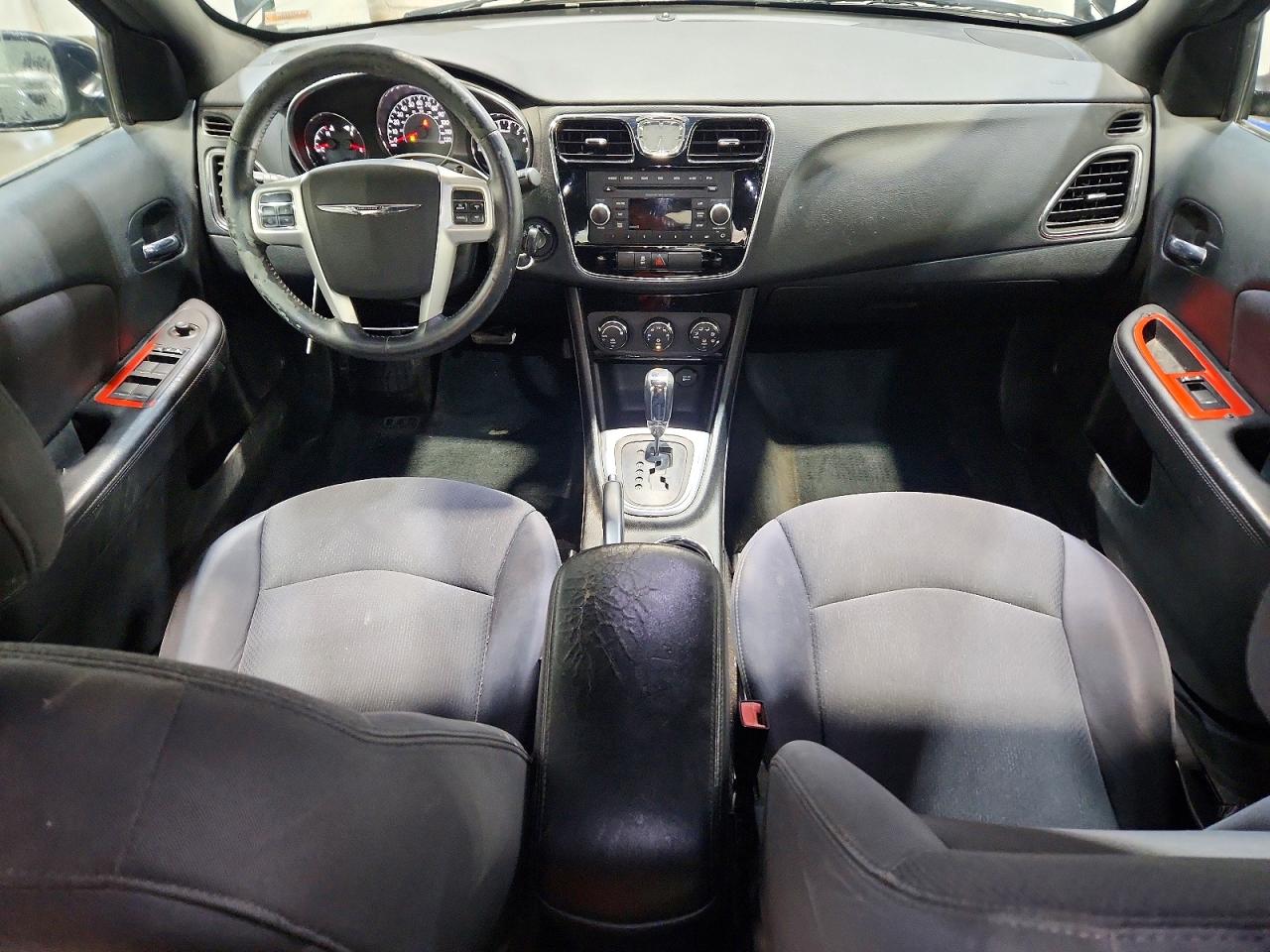 2013 Chrysler 200 Touring Black vin: 1C3CCBBB6DN651290
