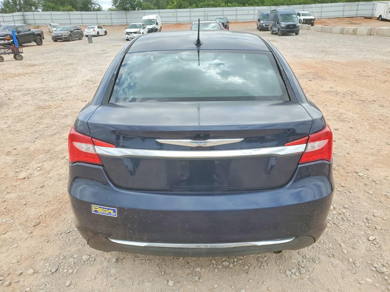 2014 Chrysler 200 Touring Blue vin: 1C3CCBBB6EN165144
