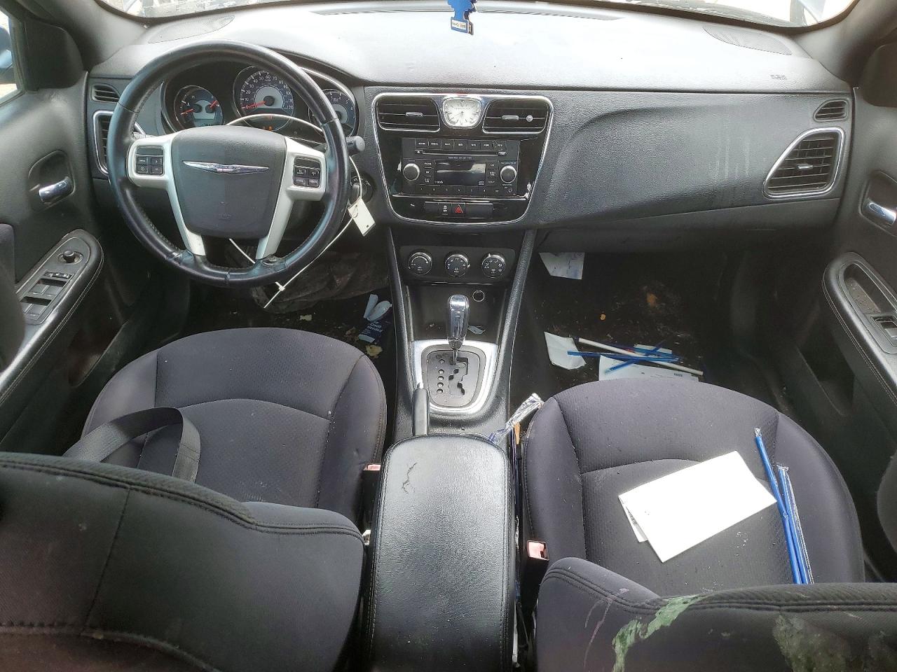 2014 Chrysler 200 Touring Blue vin: 1C3CCBBB6EN165144
