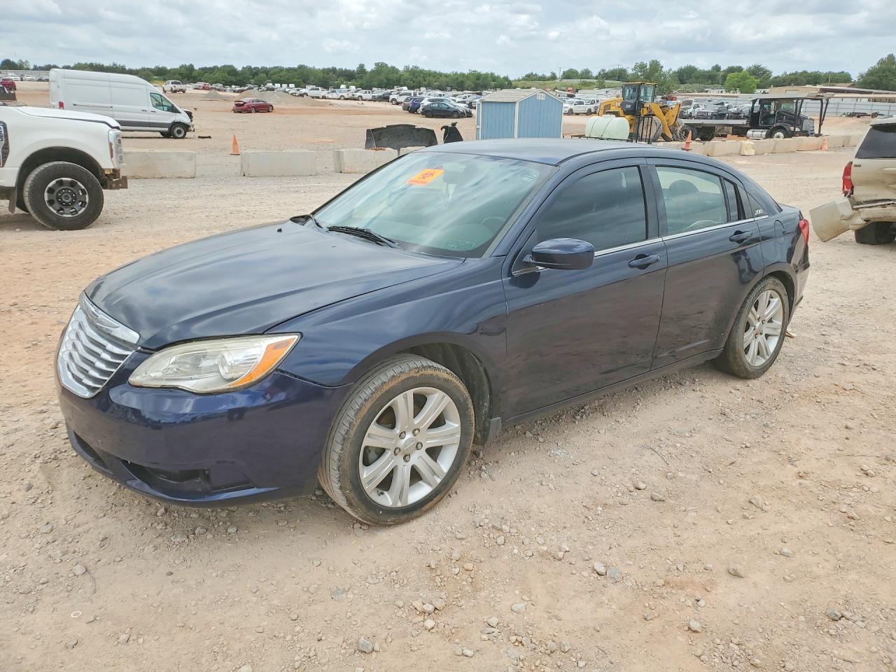 2014 Chrysler 200 Touring Blue vin: 1C3CCBBB6EN165144