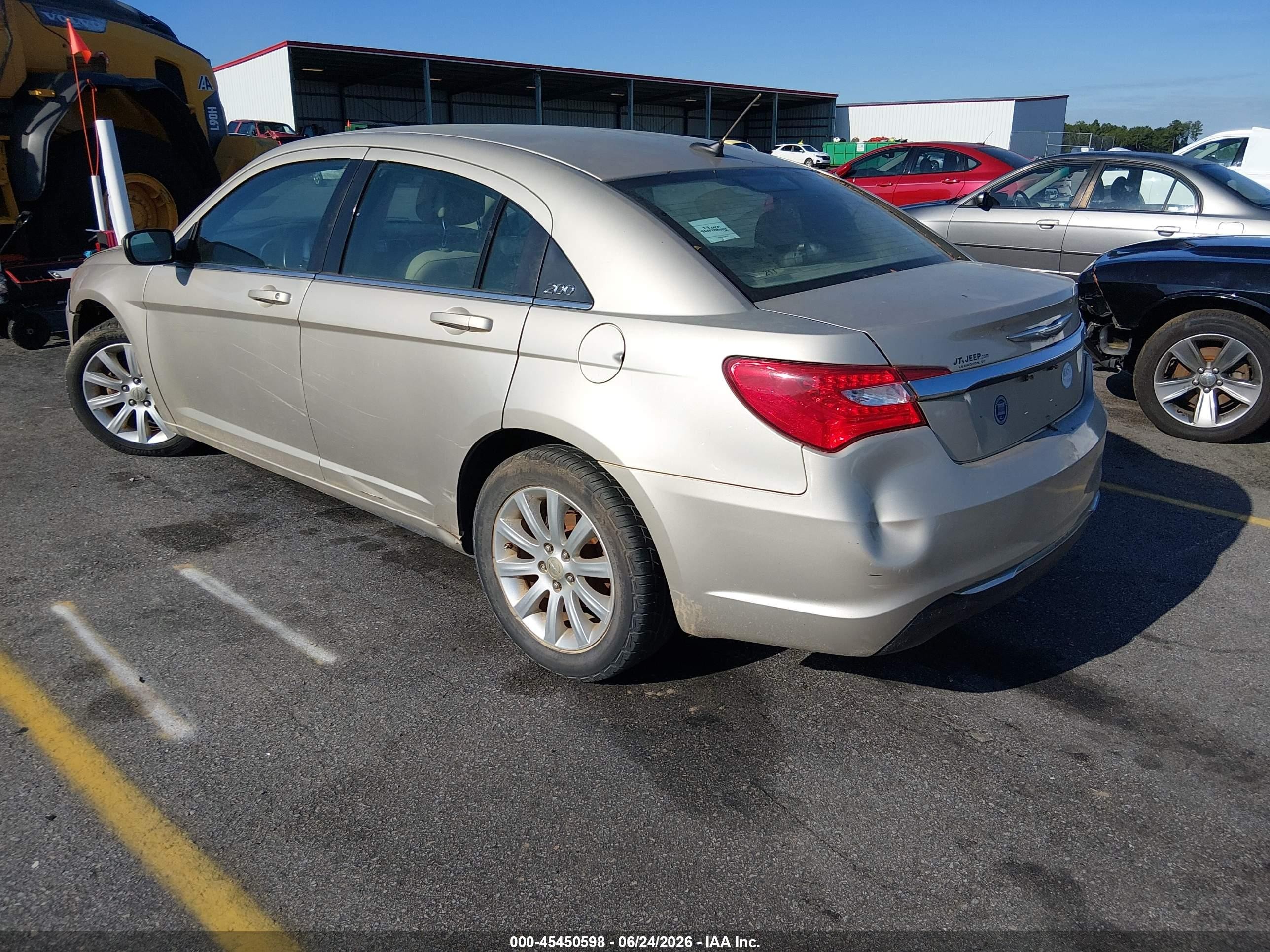 2014 Chrysler 200 Touring Tan vin: 1C3CCBBB6EN171770