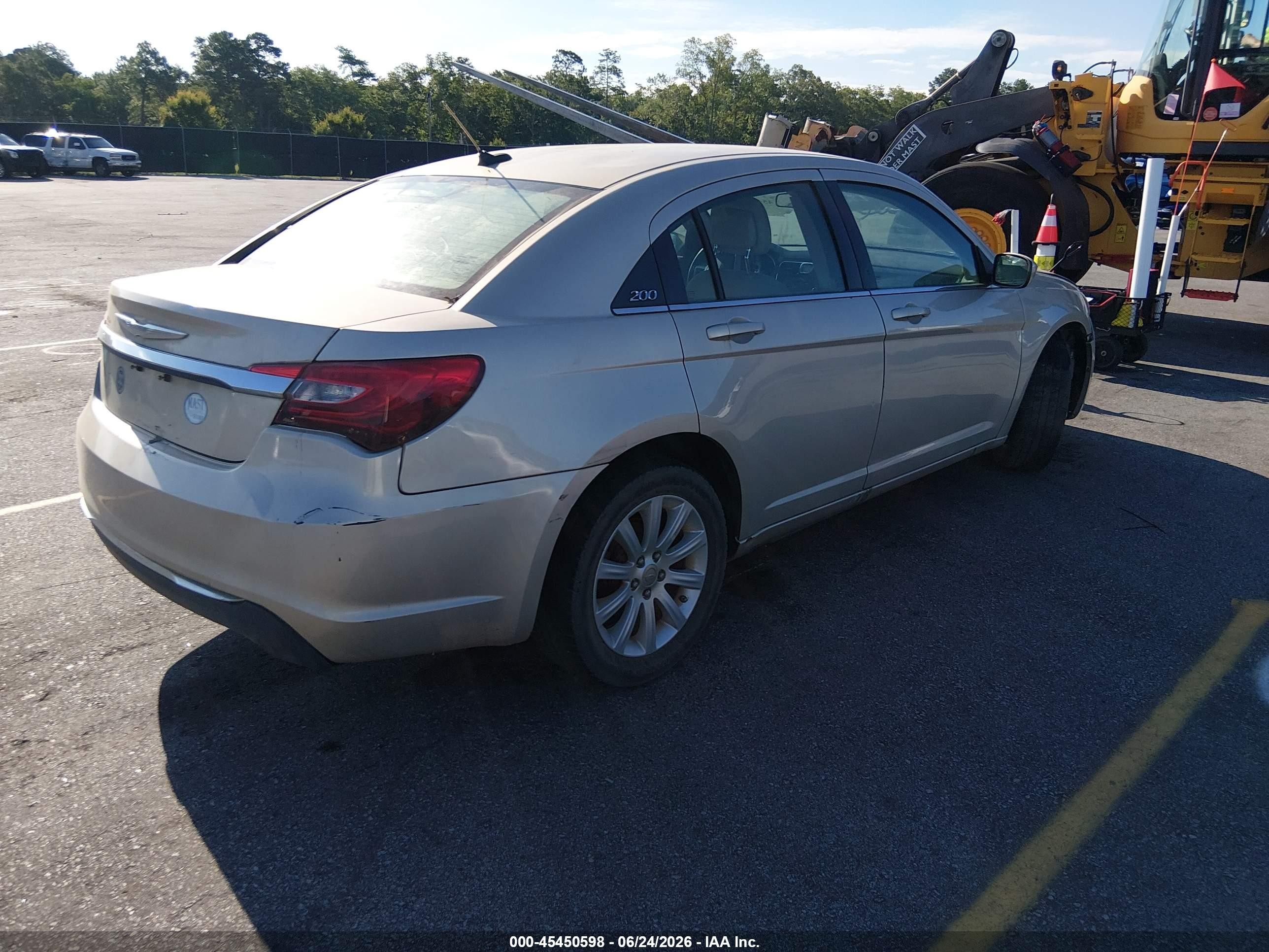 2014 Chrysler 200 Touring Tan vin: 1C3CCBBB6EN171770