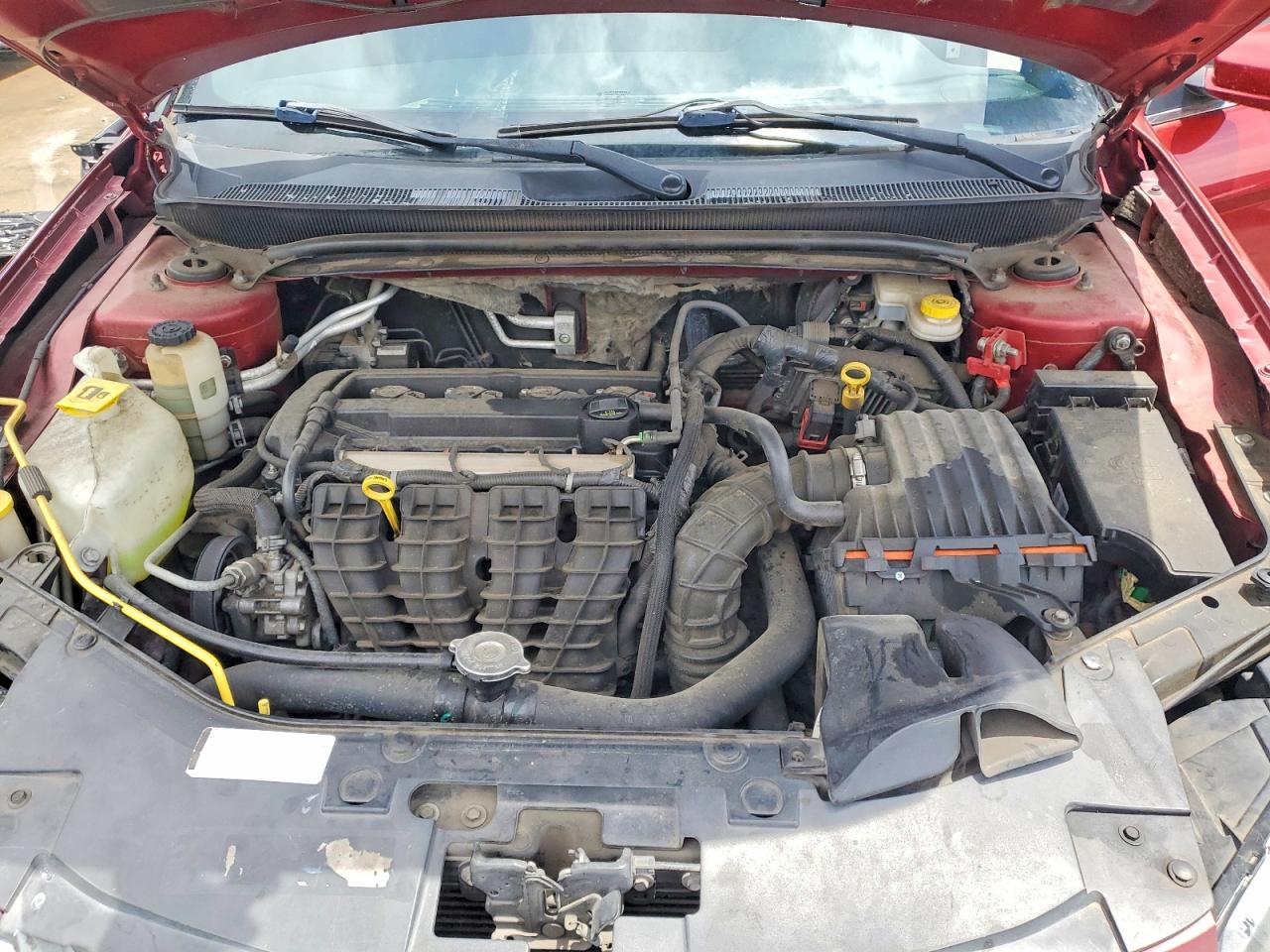 2014 Chrysler 200 Touring Burgundy vin: 1C3CCBBB6EN197883