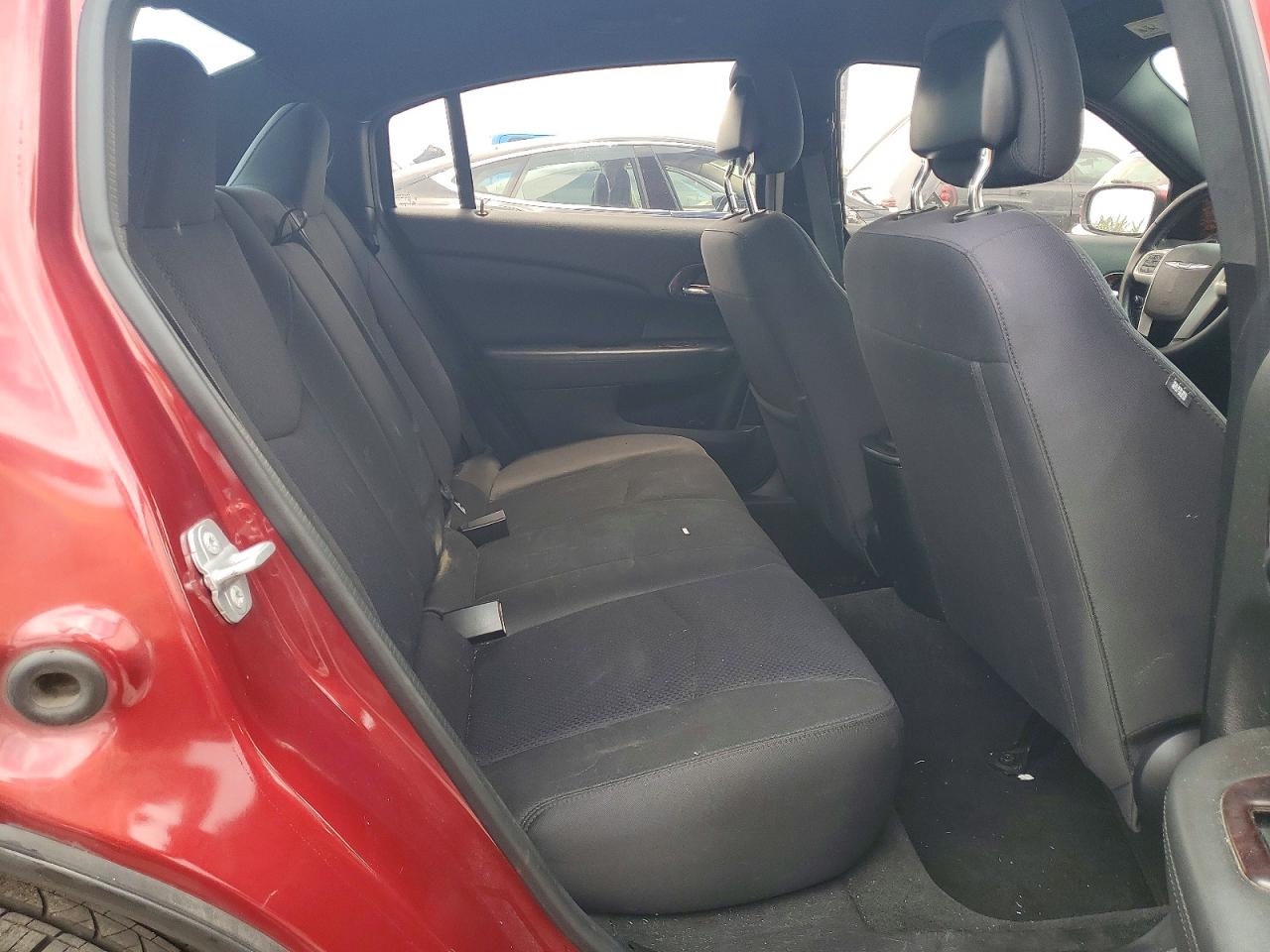 2014 Chrysler 200 Touring Burgundy vin: 1C3CCBBB6EN197883