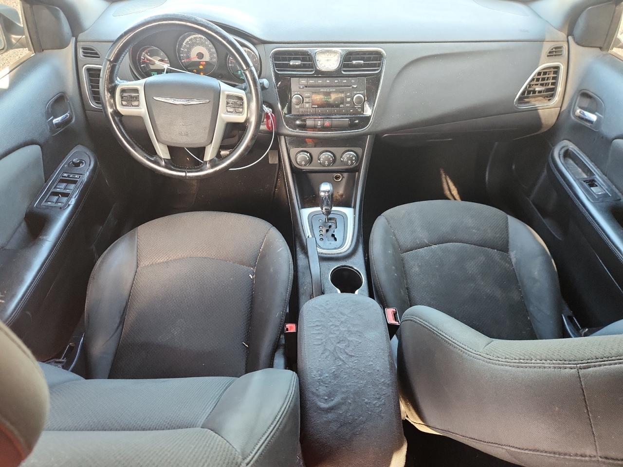 2012 Chrysler 200 Touring Синий vin: 1C3CCBBB7CN144378