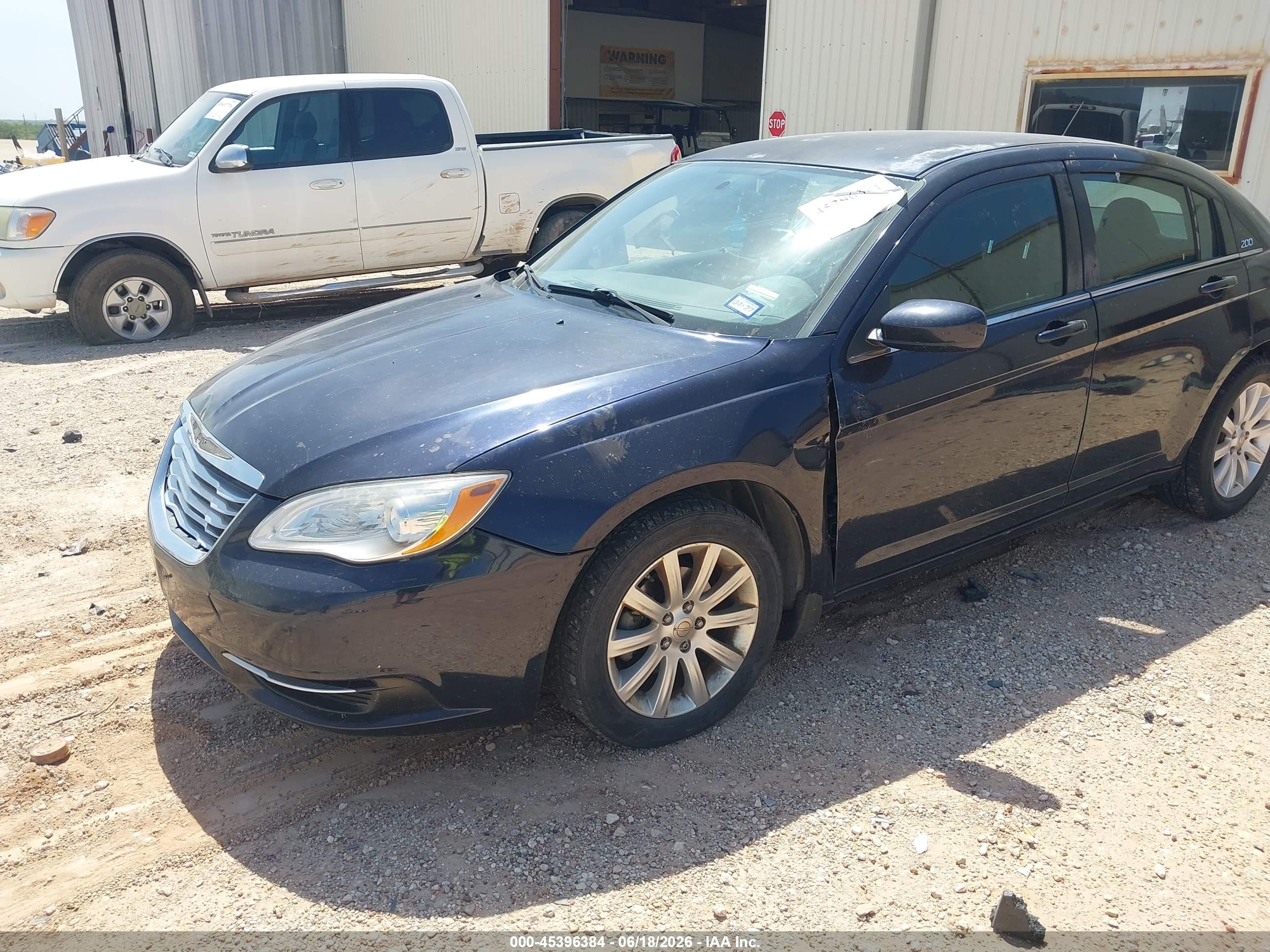 2012 Chrysler 200 Touring Dark Blue vin: 1C3CCBBB7CN283796