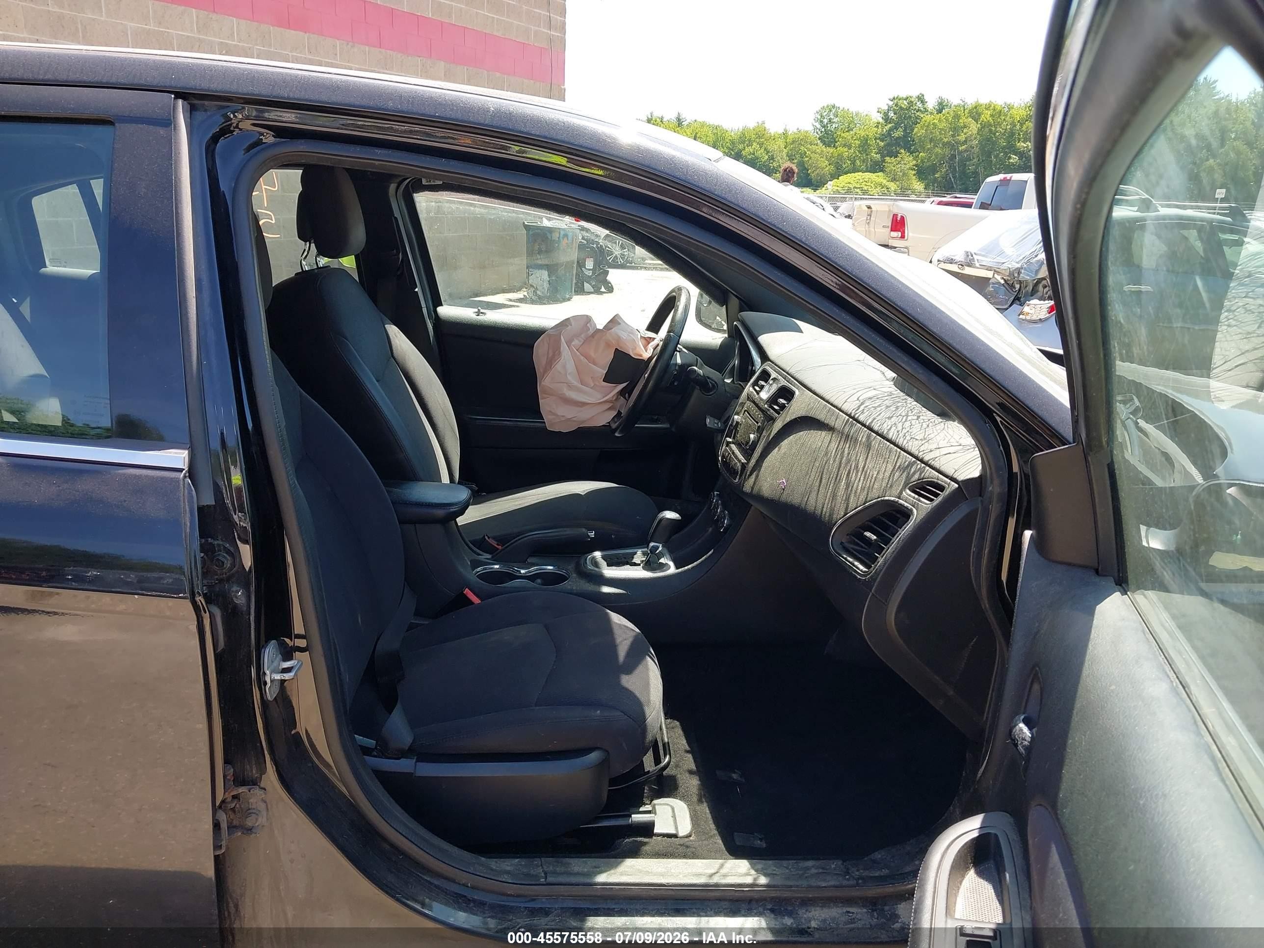 2013 Chrysler 200 Touring Черный vin: 1C3CCBBB7DN543678