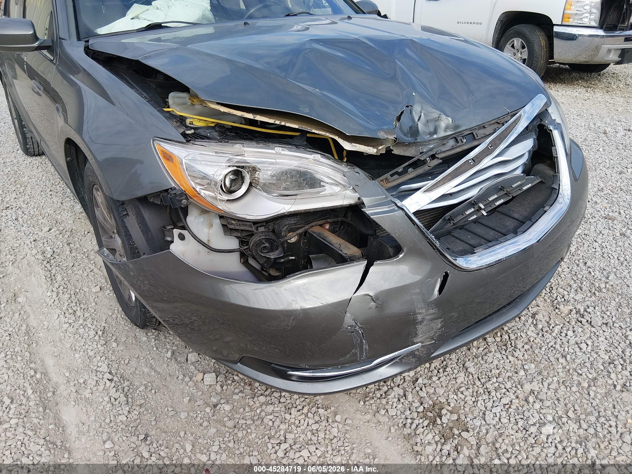 2013 Chrysler 200 Touring Gray vin: 1C3CCBBB7DN602227