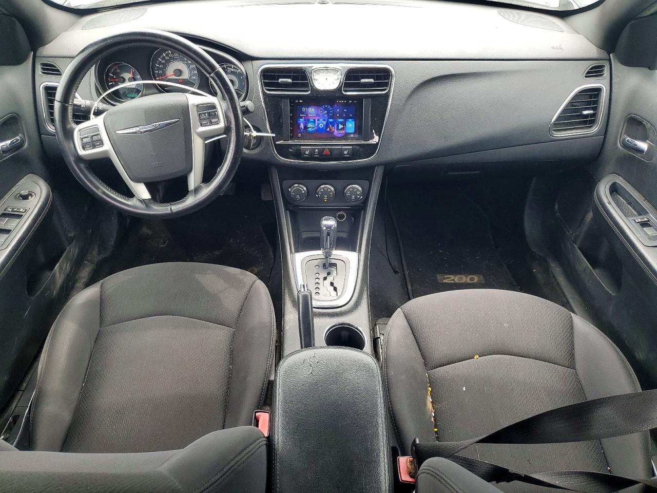 2014 Chrysler 200 Touring Black vin: 1C3CCBBB7EN101114