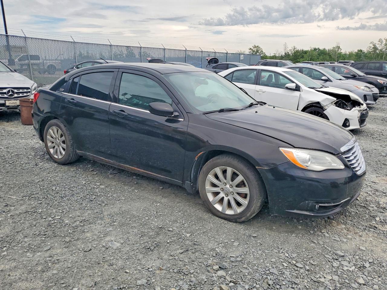 2014 Chrysler 200 Touring Black vin: 1C3CCBBB7EN101114