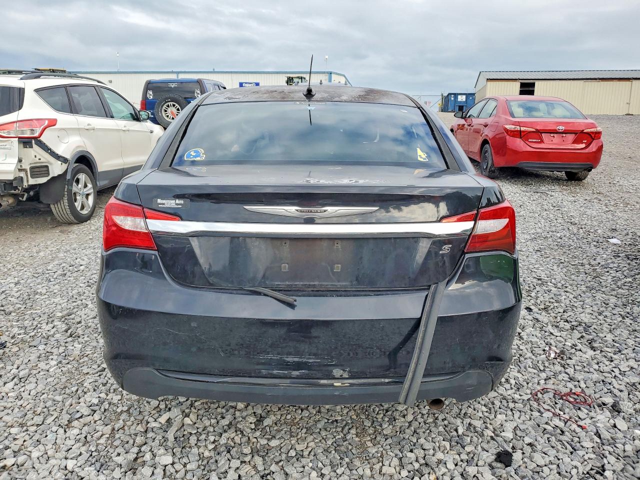 2013 Chrysler 200 Черный vin: 1C3CCBBB8DN570100