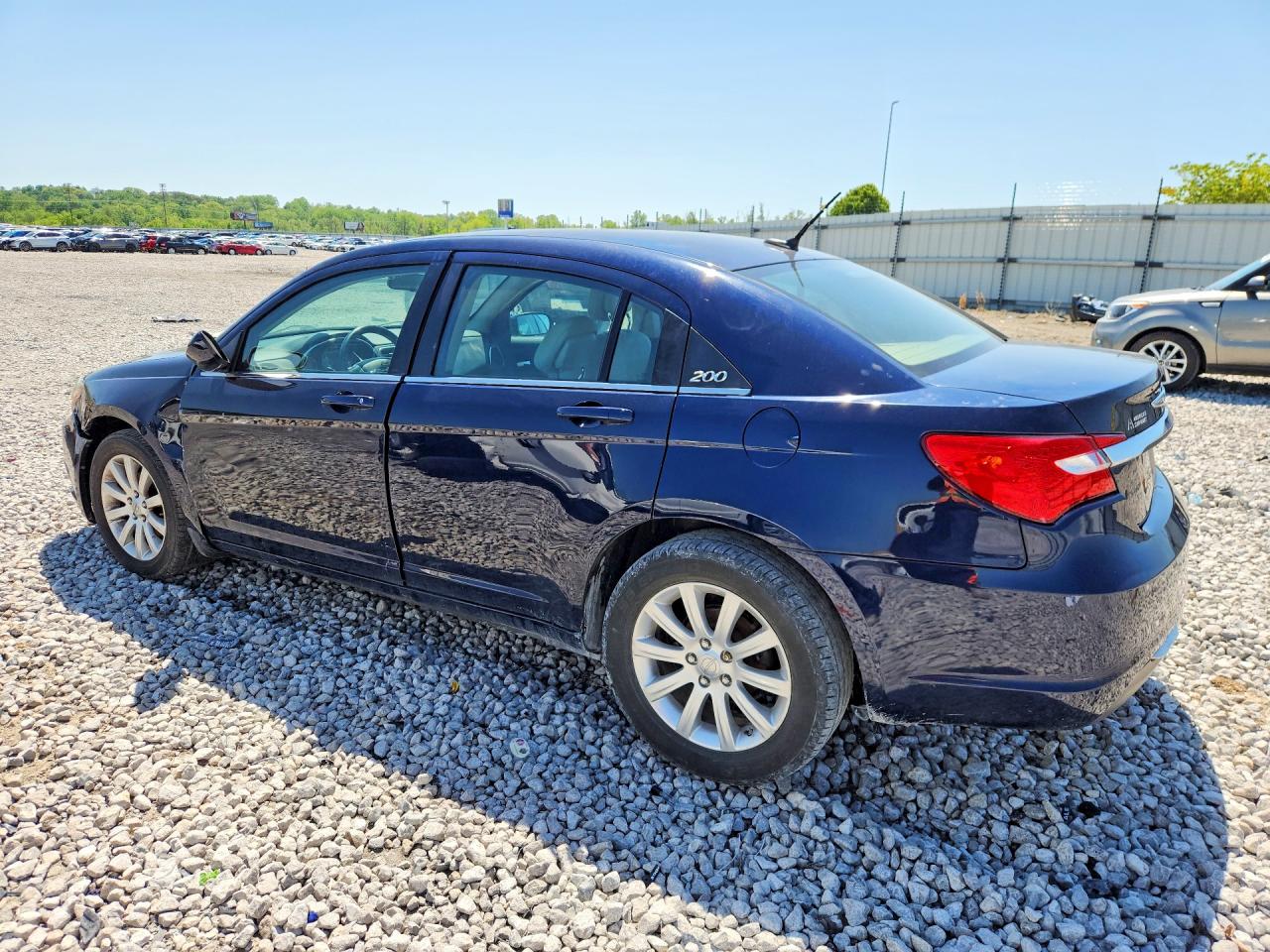 2013 Chrysler 200 Touring Blue vin: 1C3CCBBB8DN597197