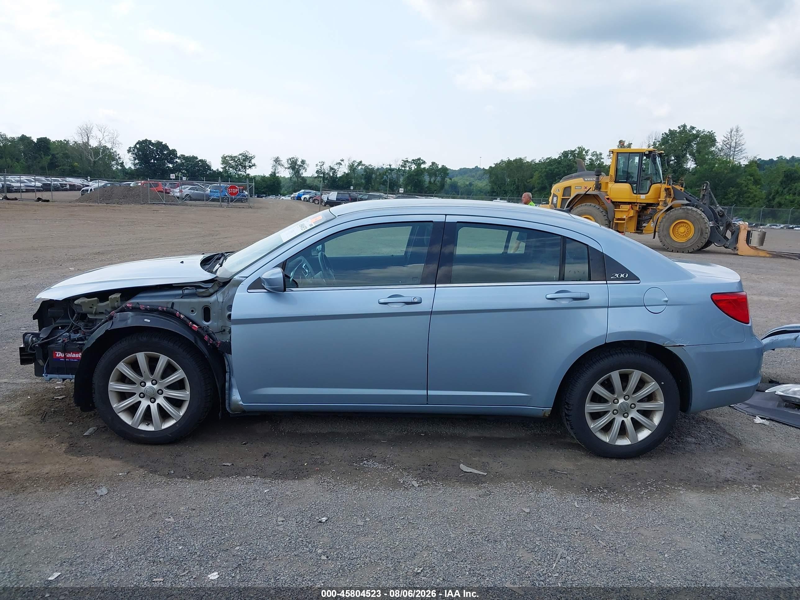 2013 Chrysler 200 Touring Blue vin: 1C3CCBBB8DN743968