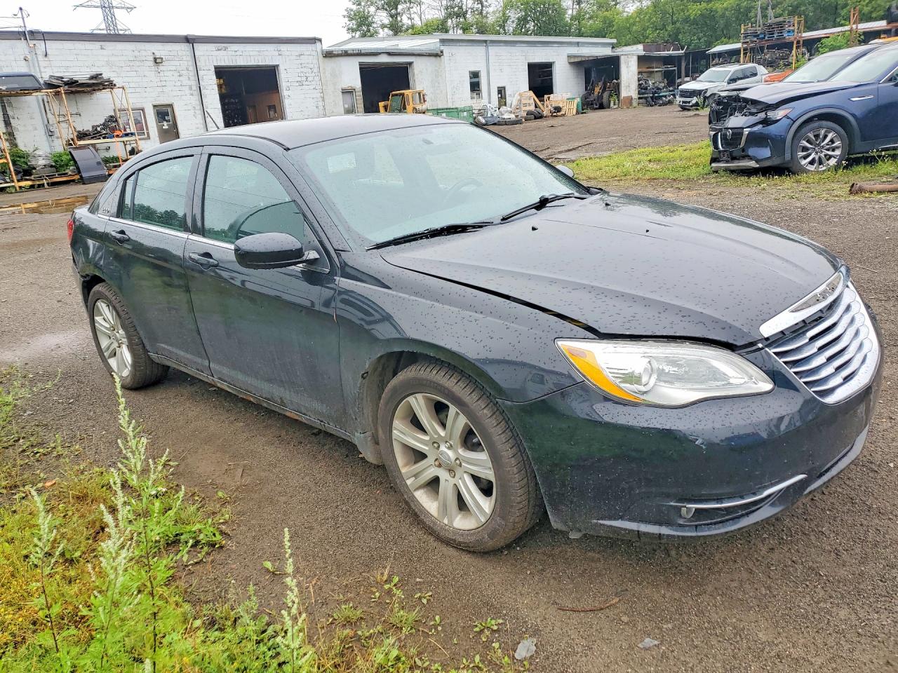 2013 Chrysler 200 Touring Black vin: 1C3CCBBB8DN758678