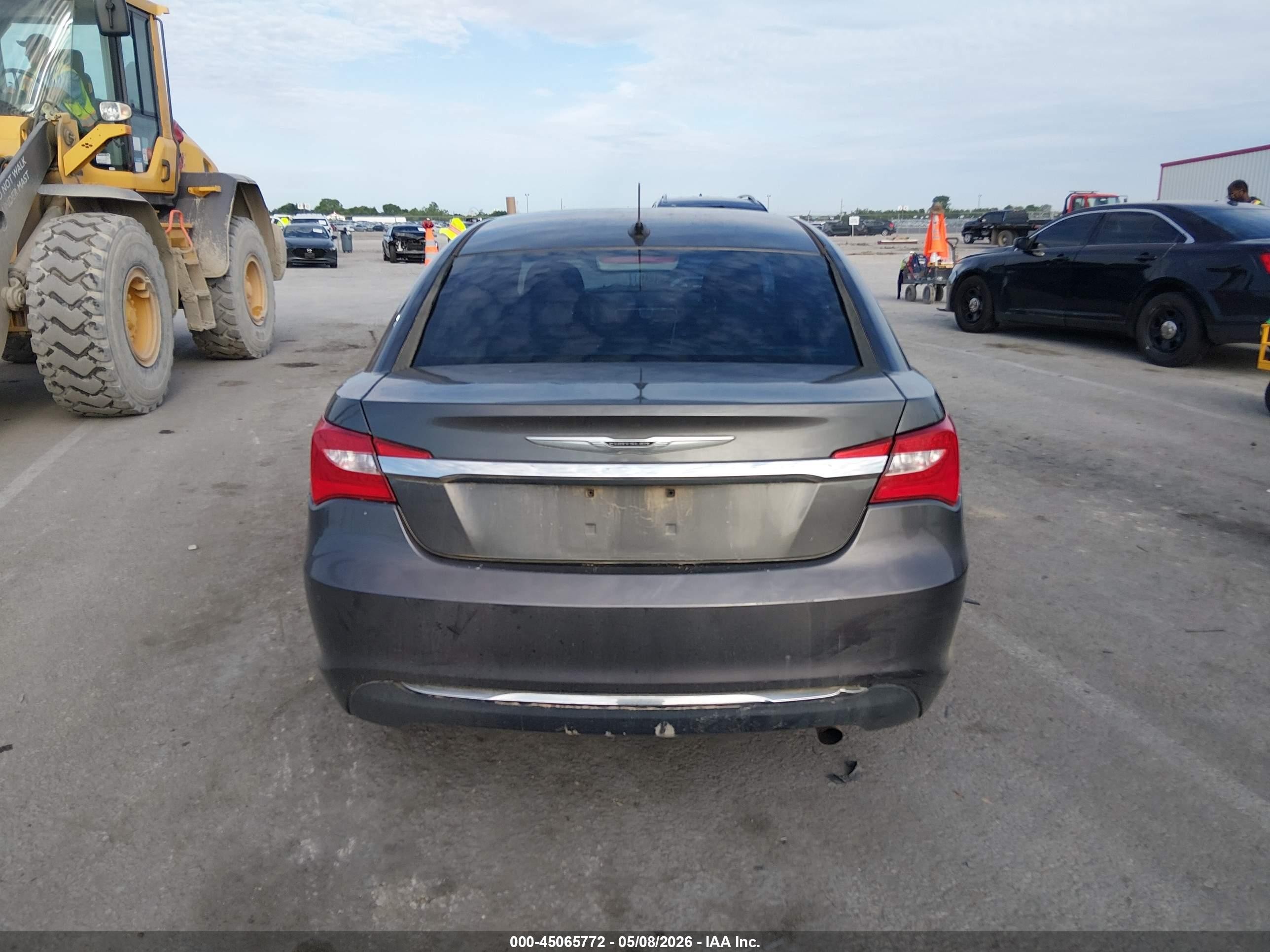 2014 Chrysler 200 Touring Gray vin: 1C3CCBBB8EN177215