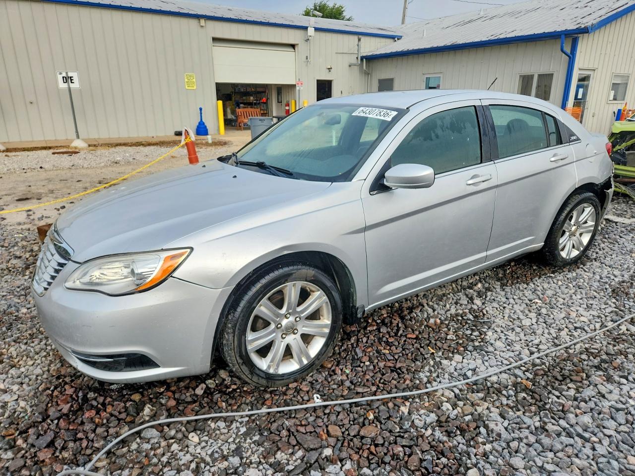 2012 Chrysler 200 Touring Silver vin: 1C3CCBBB9CN278356