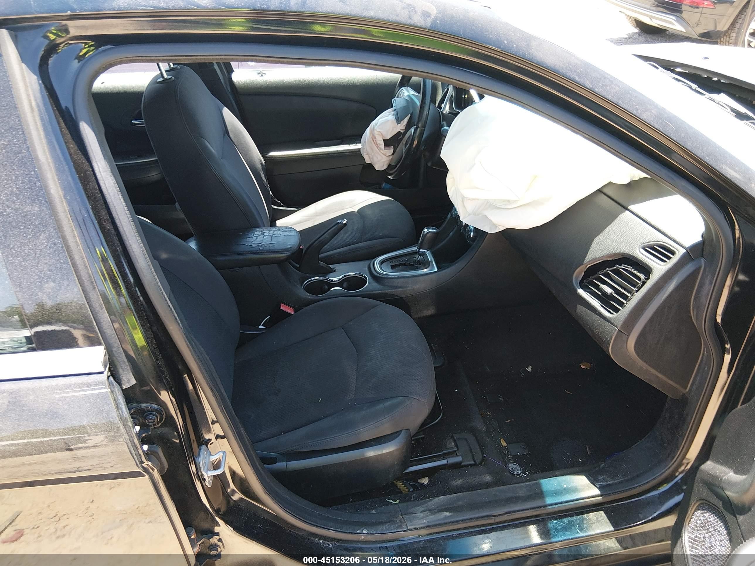 2013 Chrysler 200 Touring Черный vin: 1C3CCBBB9DN545321