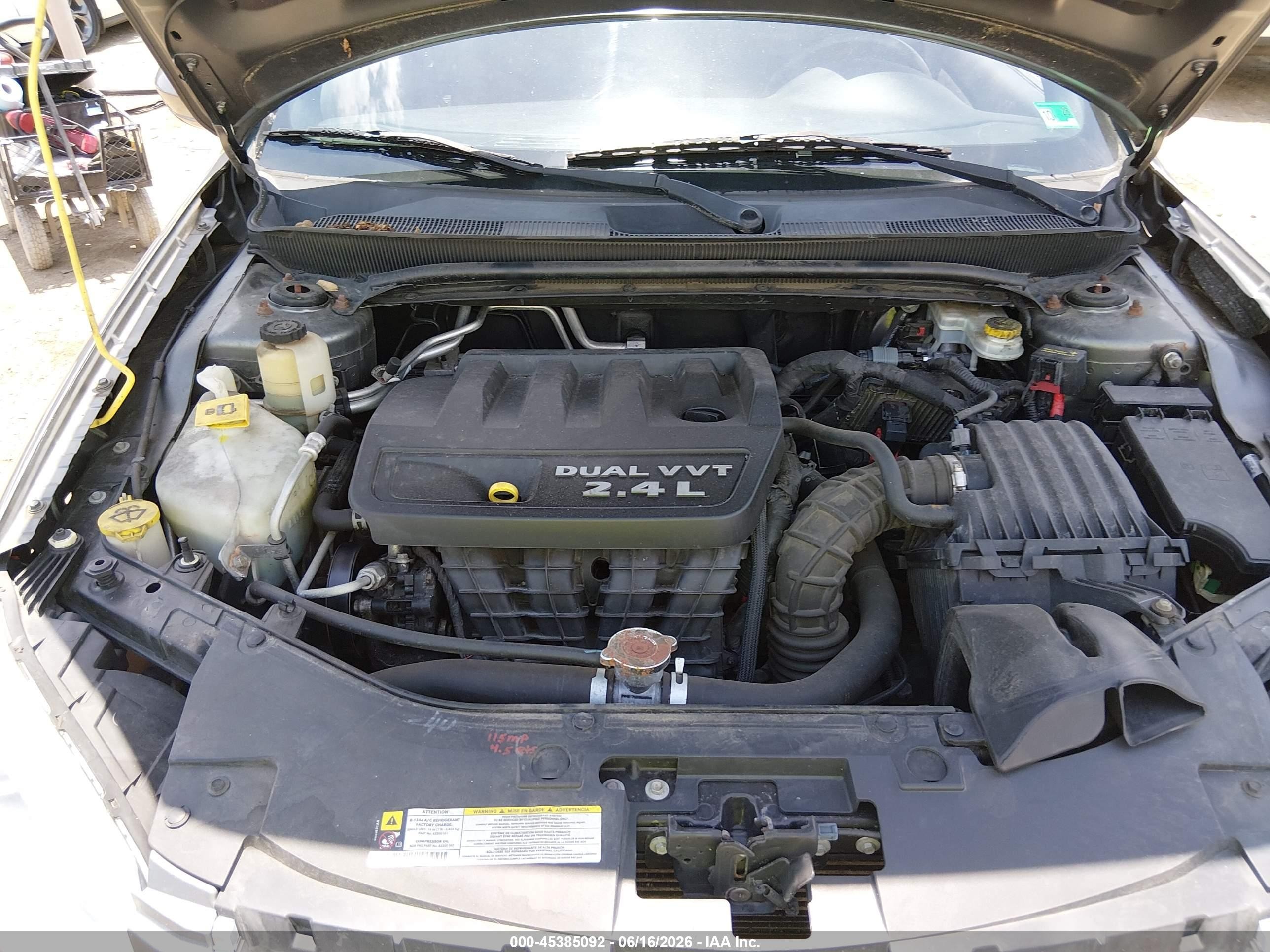 2013 Chrysler 200 Touring Серый vin: 1C3CCBBB9DN654409