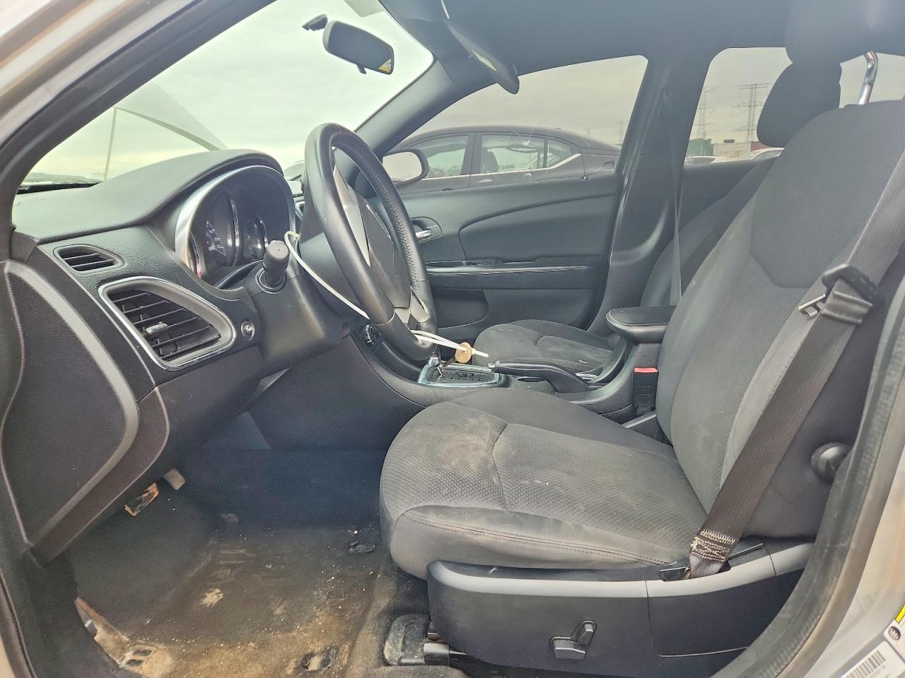 2014 Chrysler 200 Touring Silver vin: 1C3CCBBB9EN128718