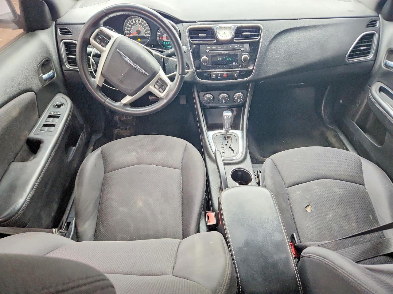 2014 Chrysler 200 Touring Silver vin: 1C3CCBBB9EN128718