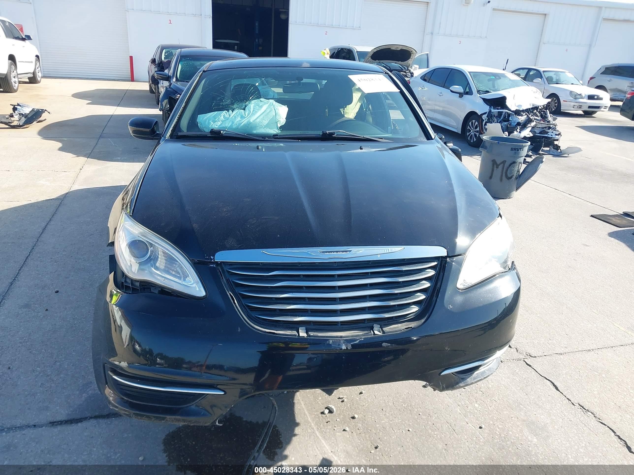 2014 Chrysler 200 Touring Black vin: 1C3CCBBB9EN128895