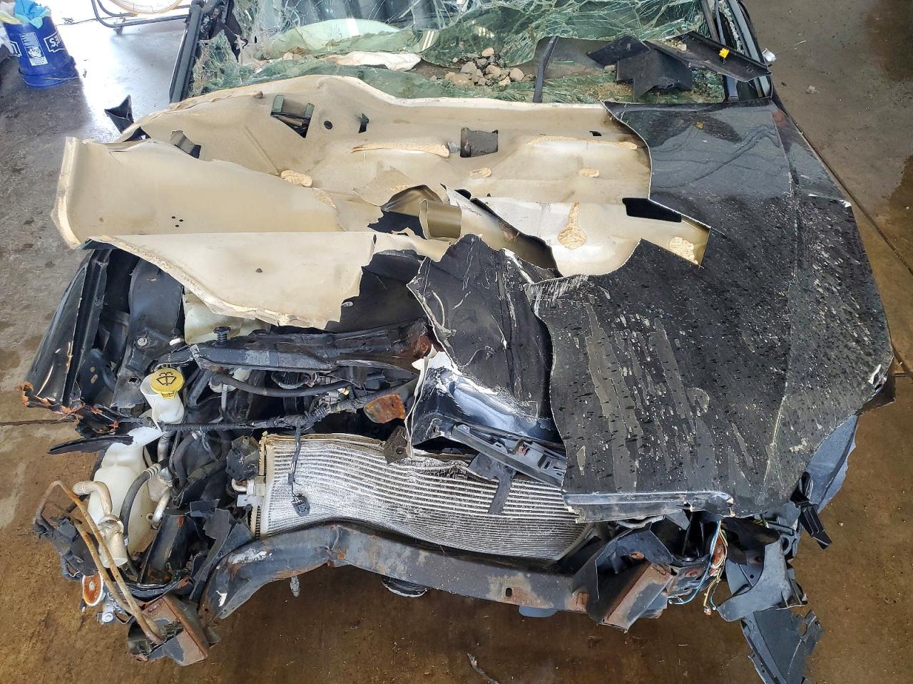 2012 Chrysler Sebring Черный vin: 1C3CCBBBXCN162261