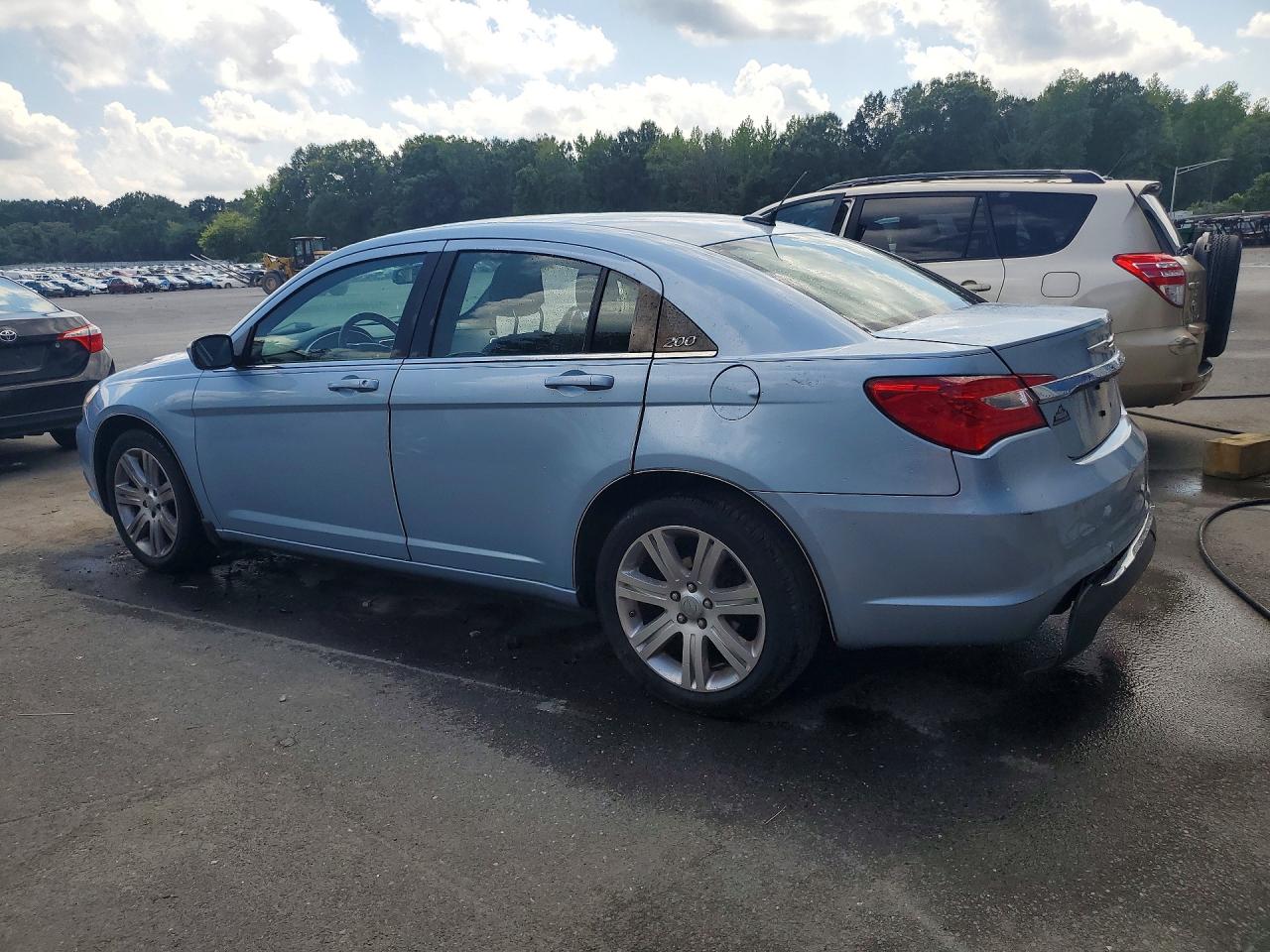 2013 Chrysler 200 Touring Blue vin: 1C3CCBBBXDN546929