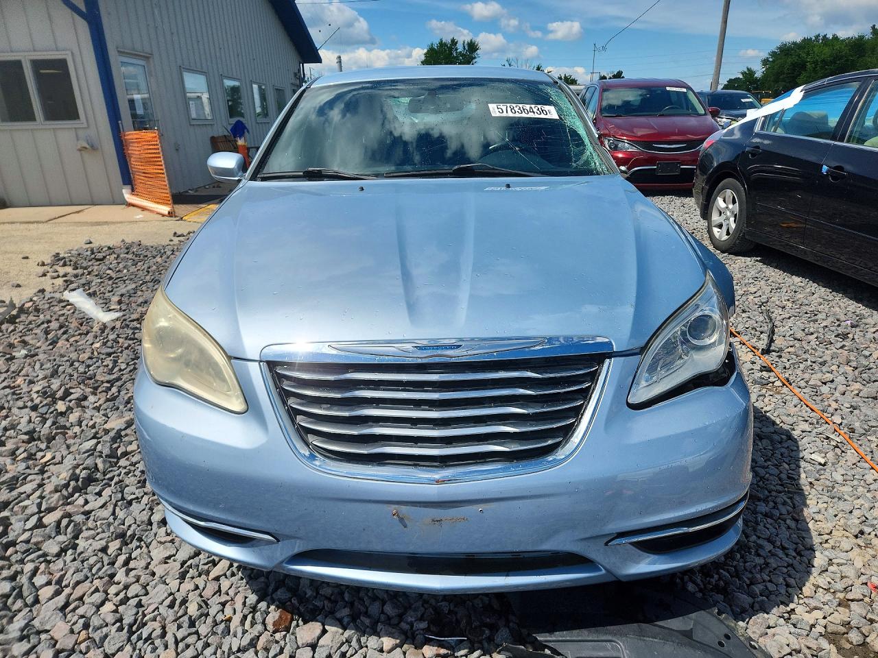 2013 Chrysler 200 Touring Blue vin: 1C3CCBBBXDN596021