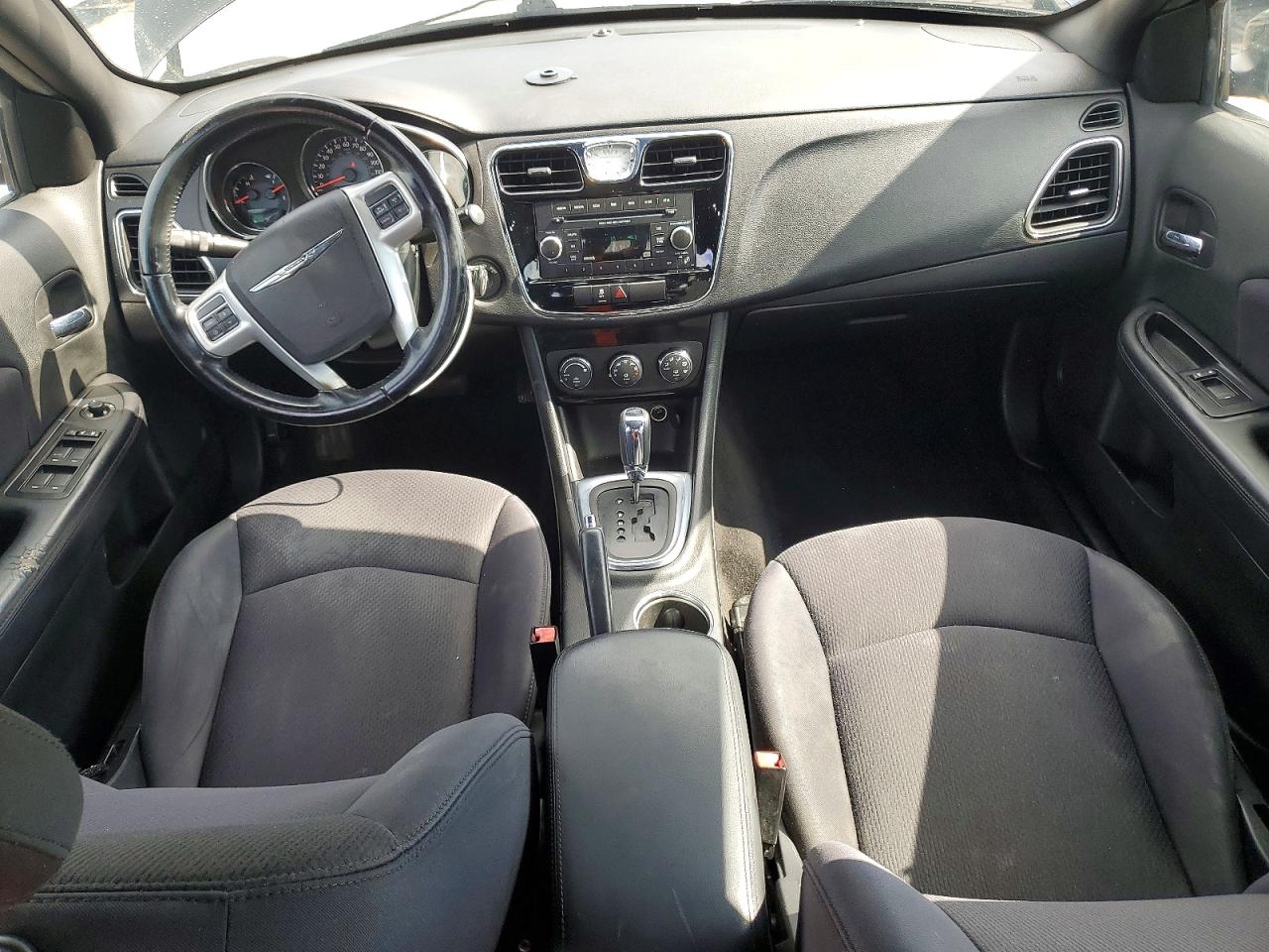 2014 Chrysler 200 Touring Black vin: 1C3CCBBBXEN127545