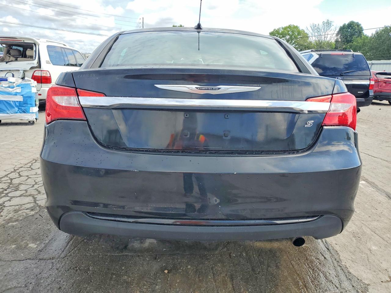 2014 Chrysler 200 Touring Black vin: 1C3CCBBBXEN127545