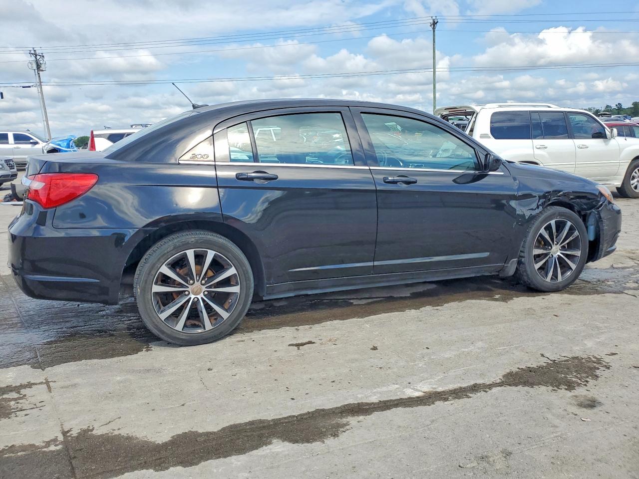 2014 Chrysler 200 Touring Black vin: 1C3CCBBBXEN127545