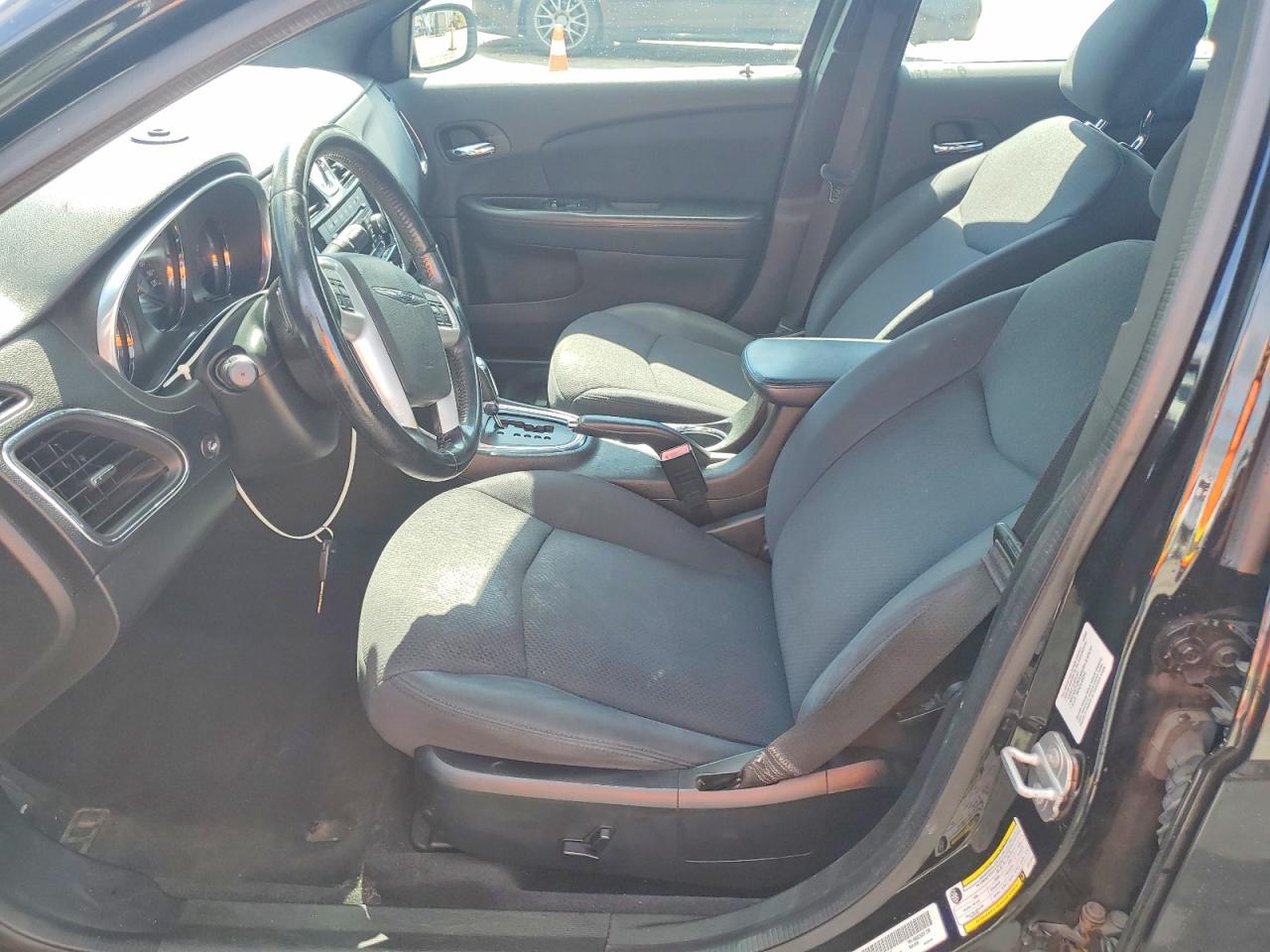 2014 Chrysler 200 Touring Black vin: 1C3CCBBBXEN127545