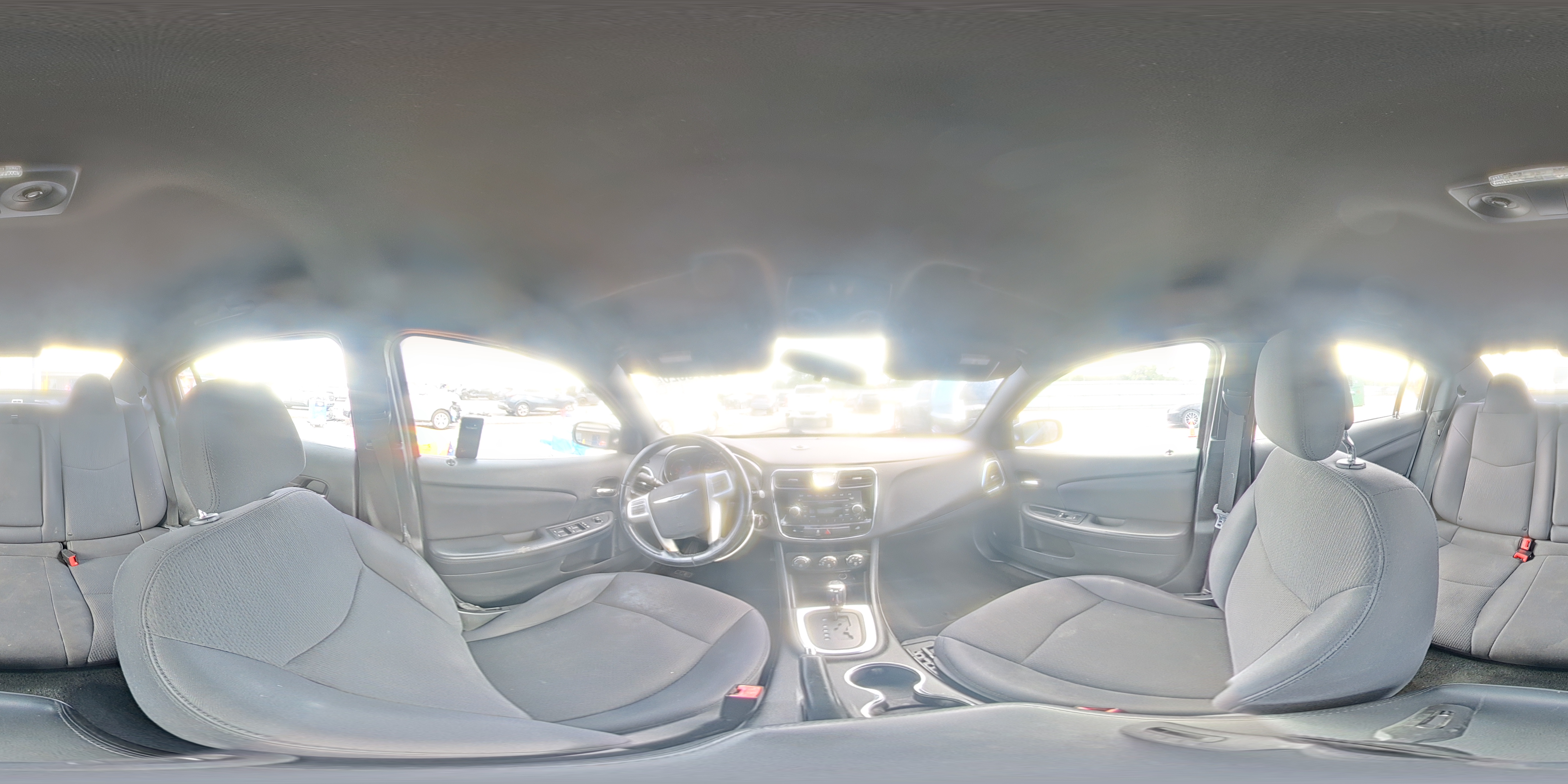 2014 Chrysler 200 Touring Black vin: 1C3CCBBBXEN127545