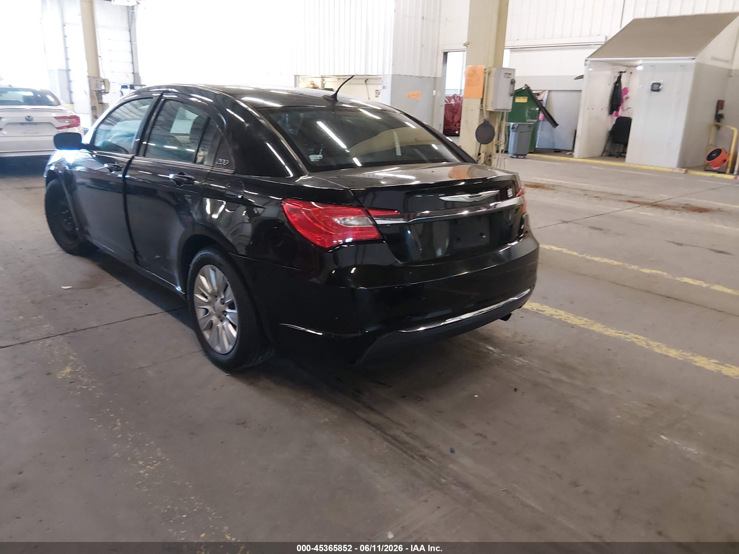 2014 Chrysler 200 Touring Black vin: 1C3CCBBBXEN184974