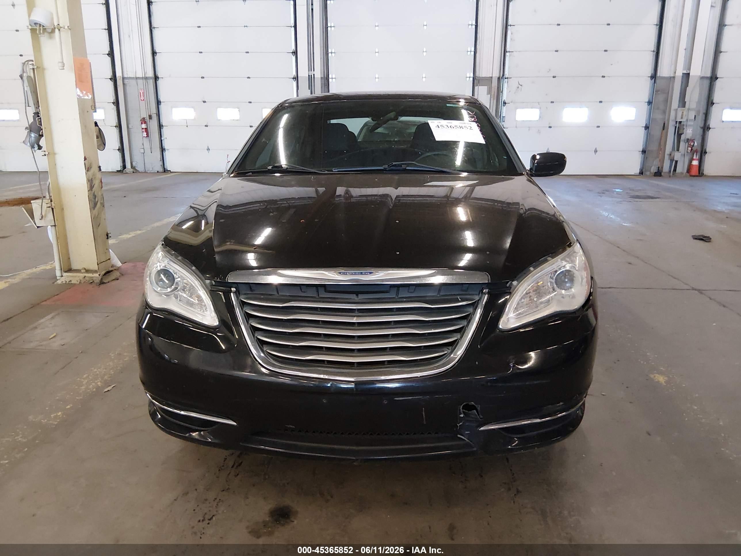 2014 Chrysler 200 Touring Black vin: 1C3CCBBBXEN184974