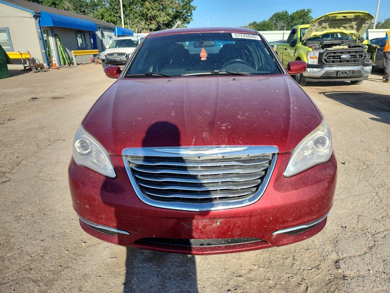 2013 Chrysler 200 Touring Burgundy vin: 1C3CCBBG0DN528306